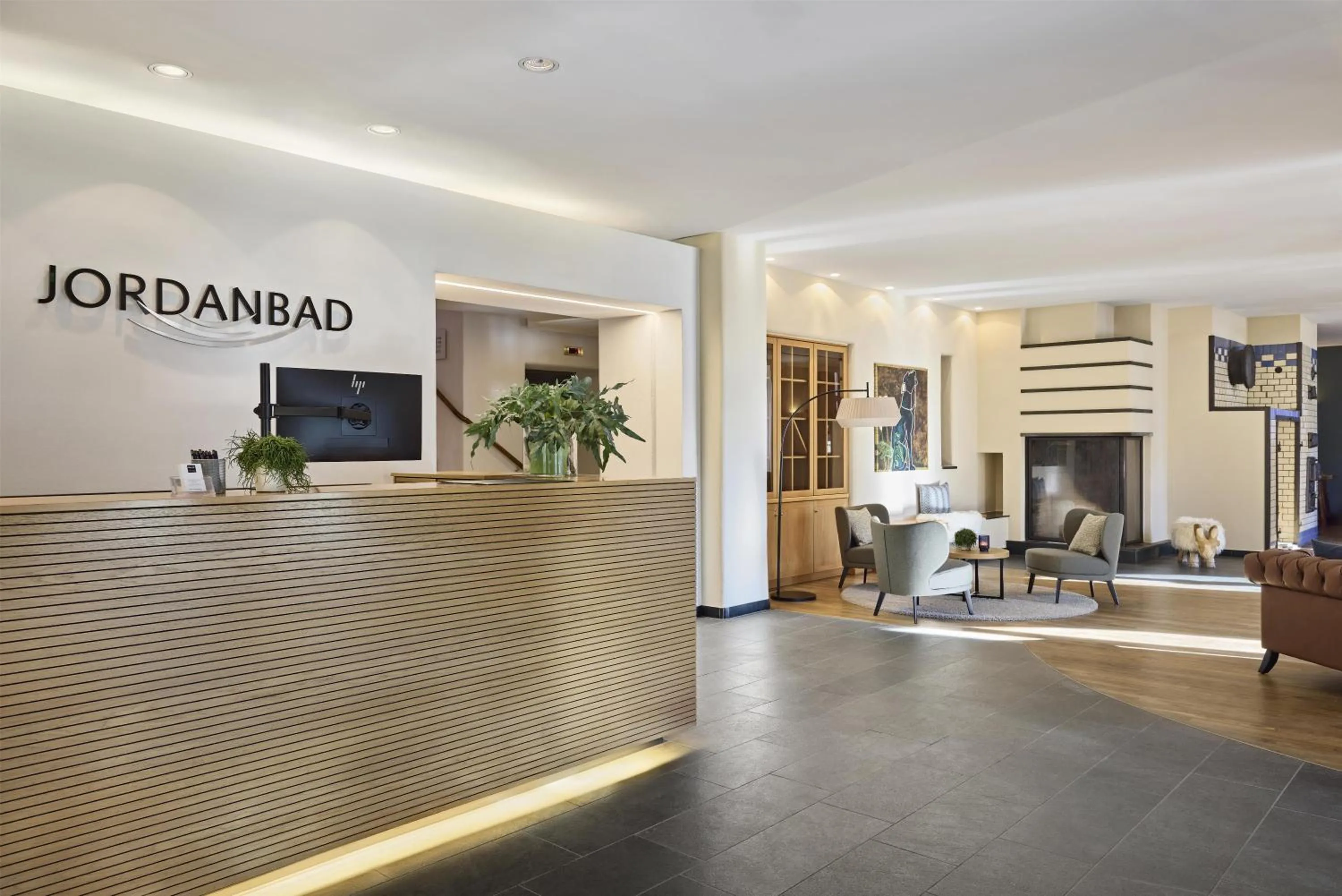 Lobby or reception in Dorint Parkhotel Jordanbad