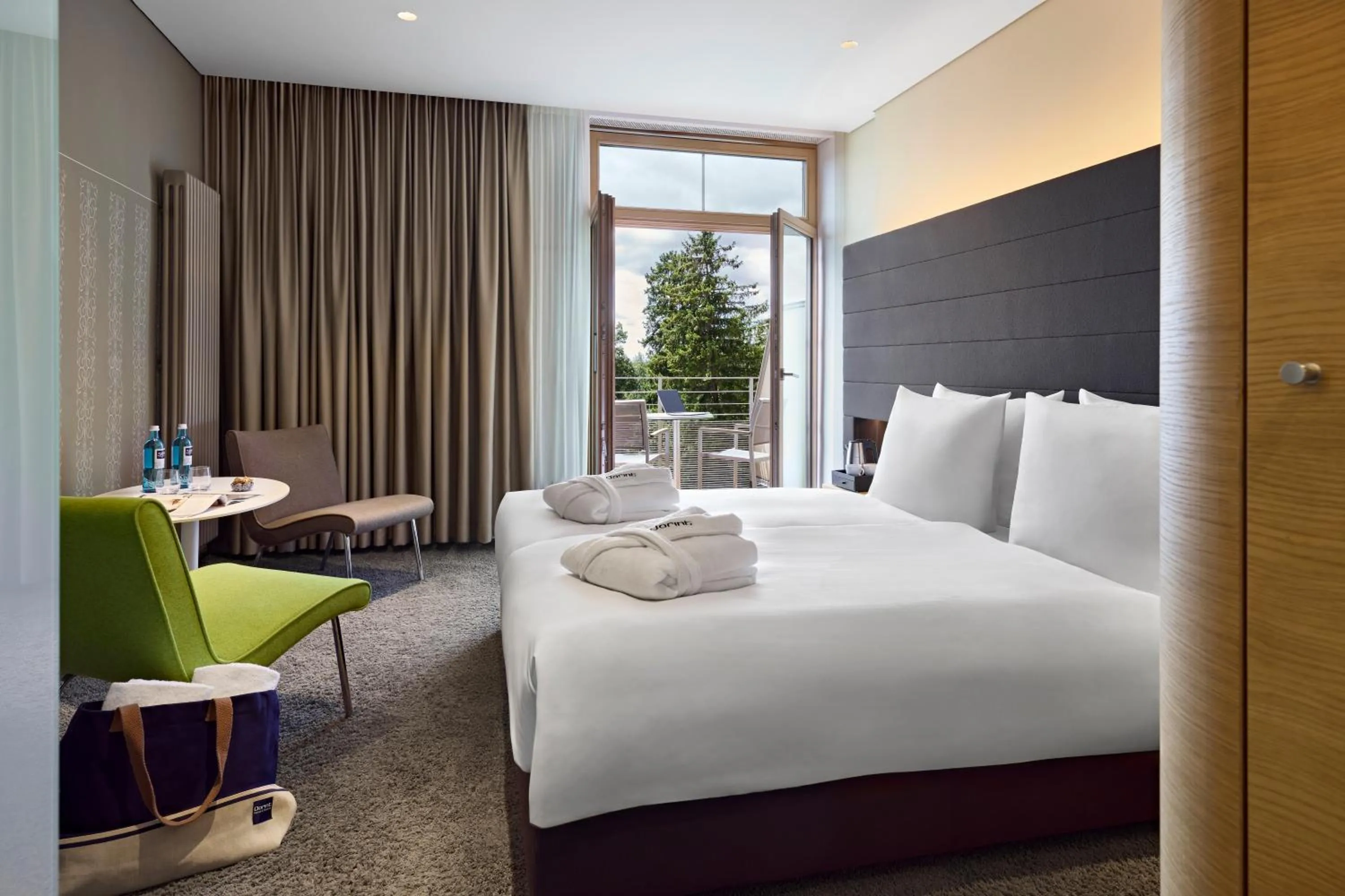 Bed in Dorint Parkhotel Jordanbad