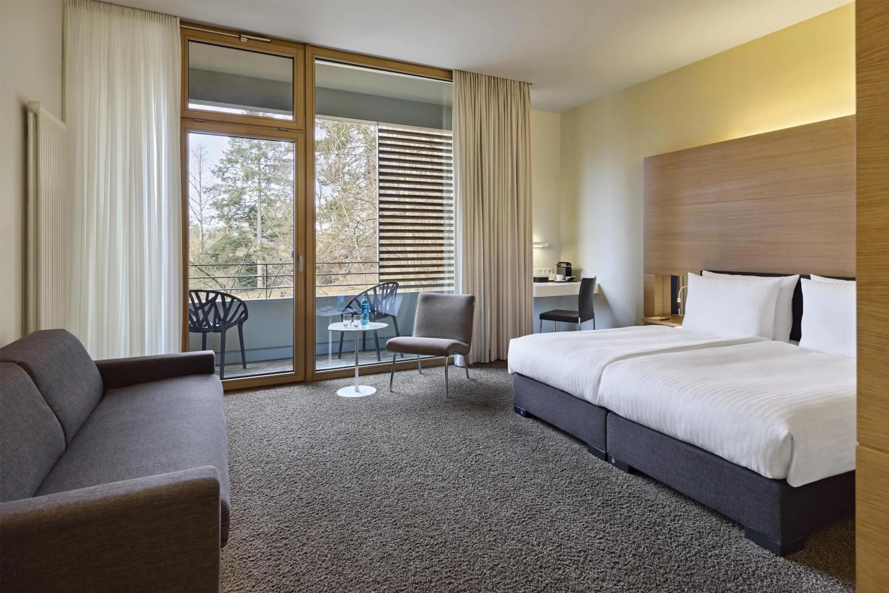 Photo of the whole room, Bed in Dorint Parkhotel Jordanbad