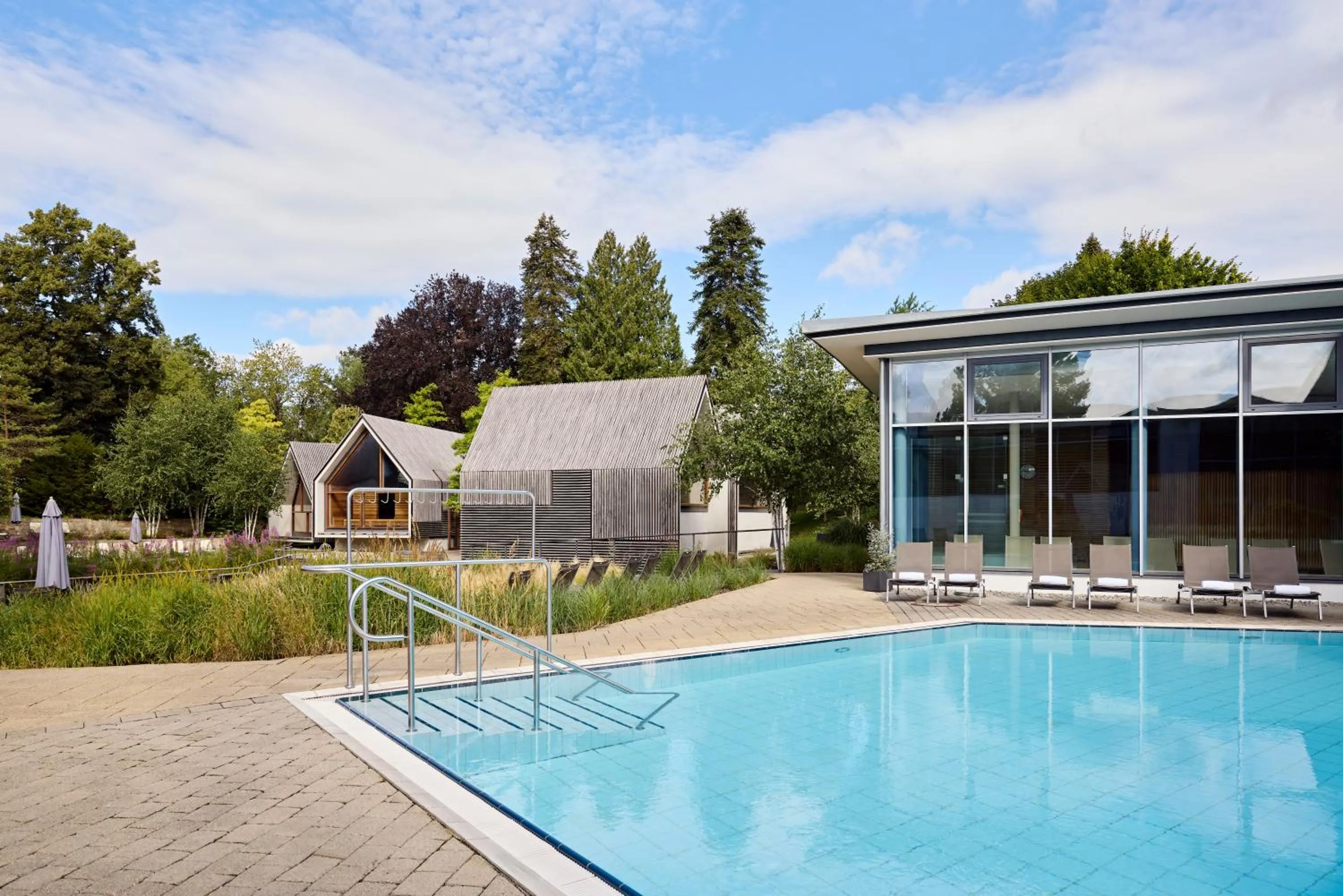 Sauna in Dorint Parkhotel Jordanbad