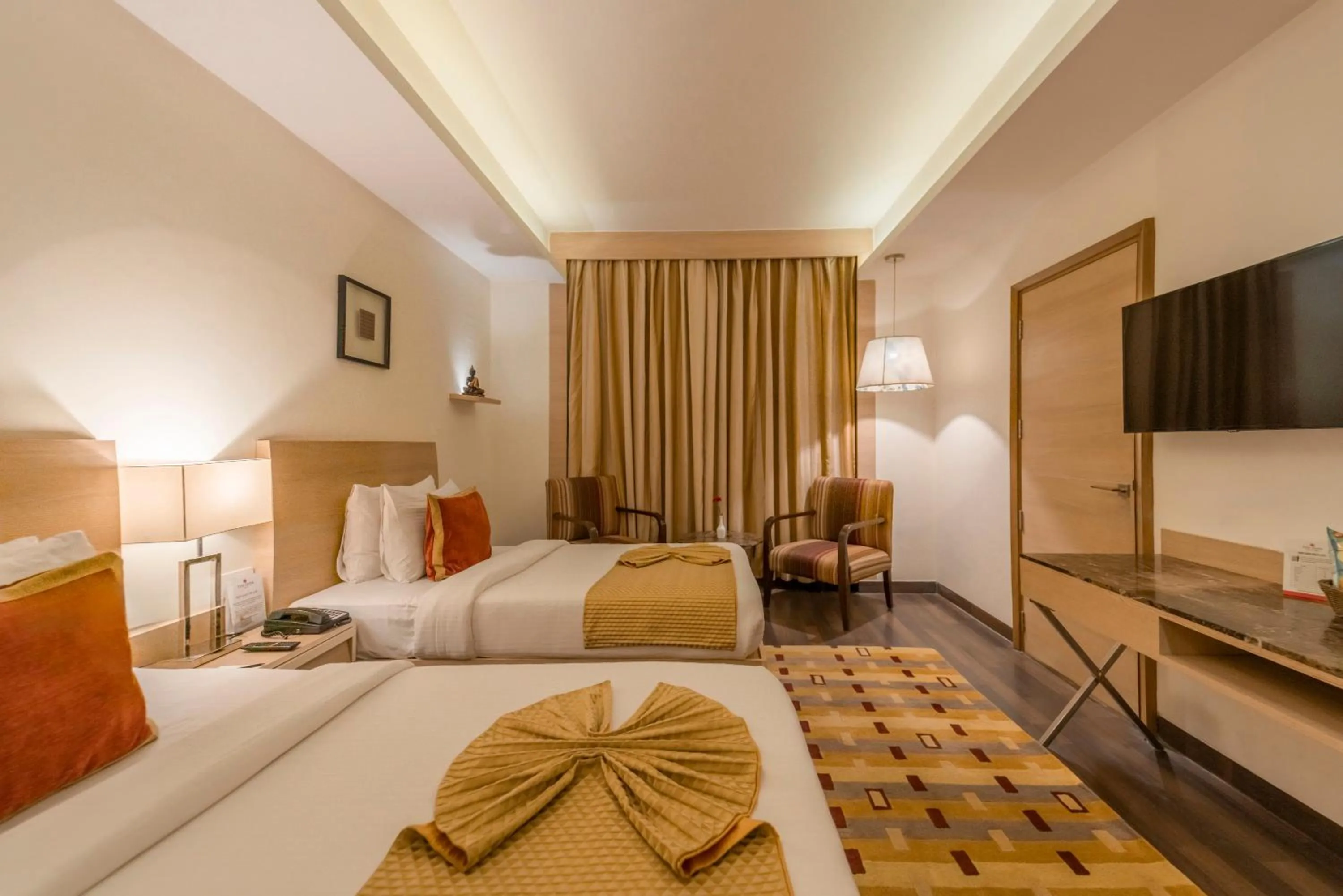 Bed in The Zion Hotel