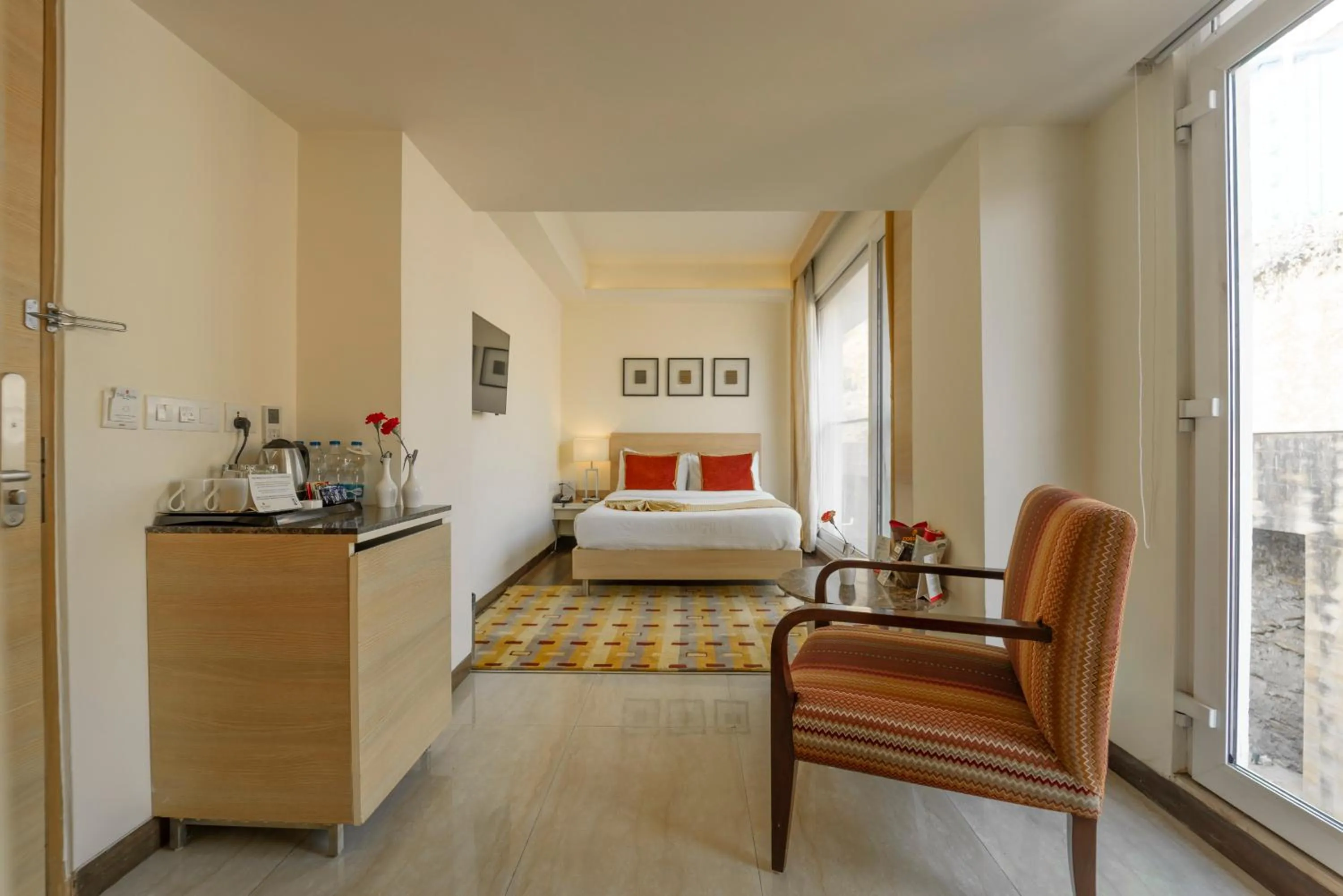 Bed in The Zion Hotel