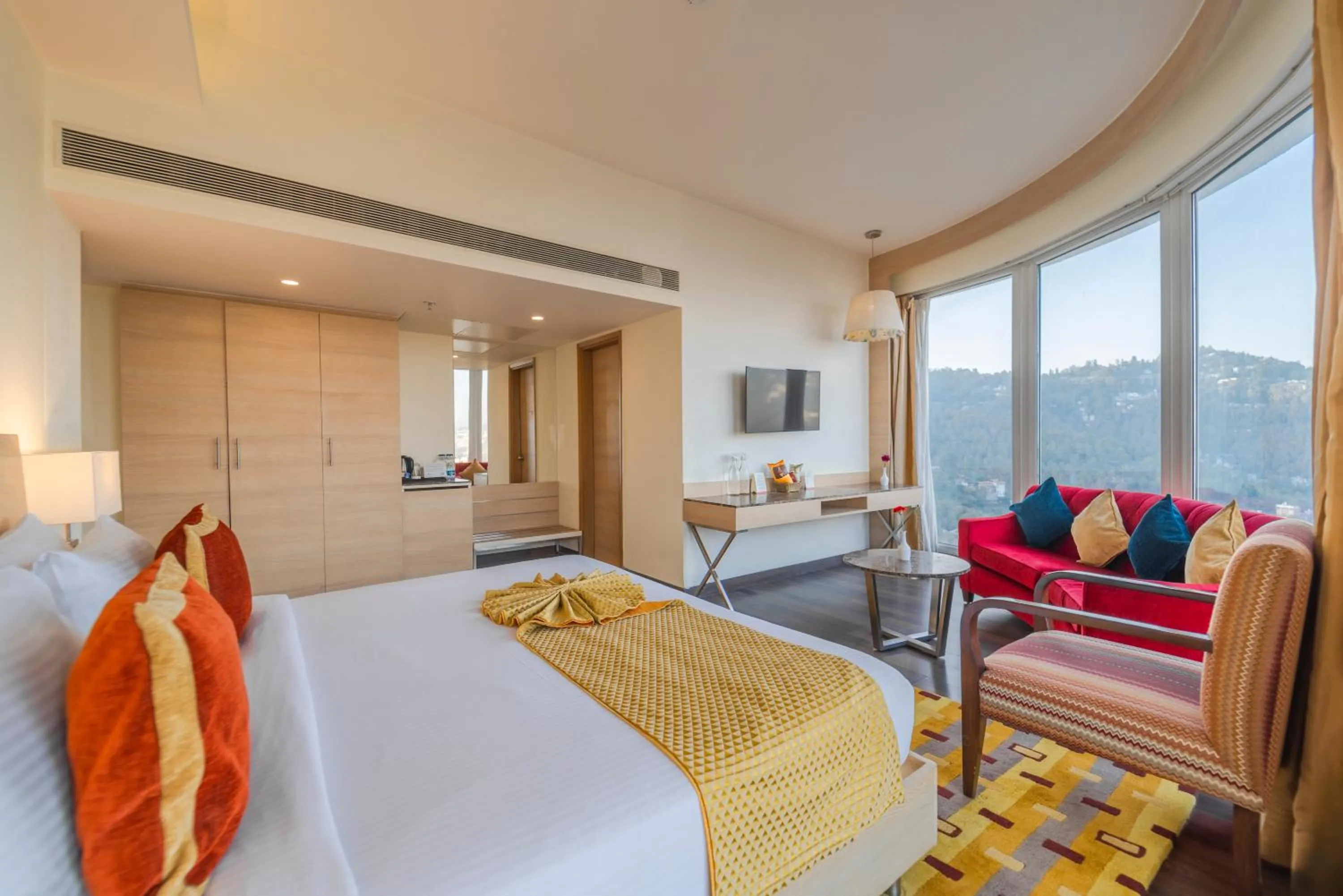 Bed in The Zion Hotel