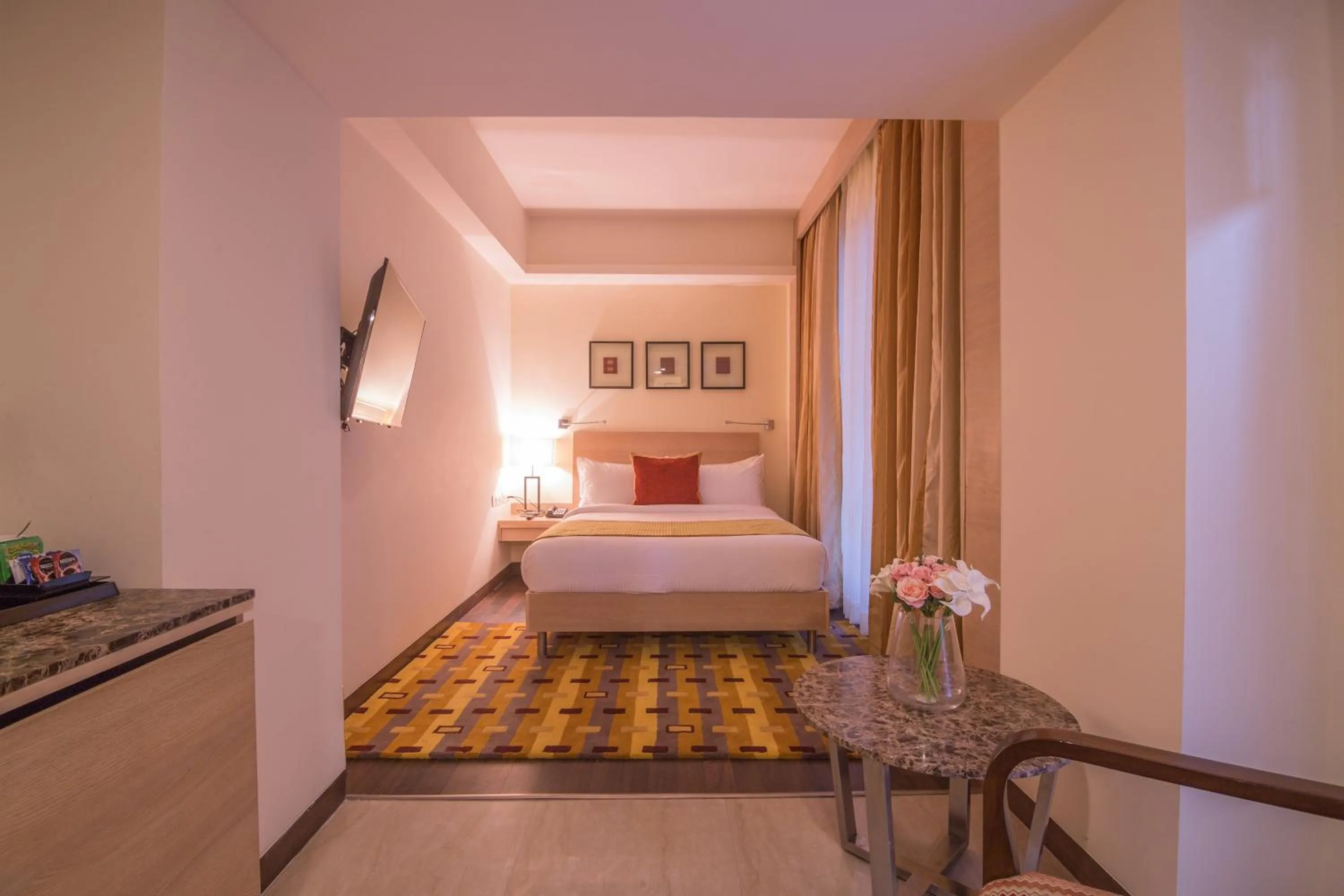 Bed in The Zion Hotel