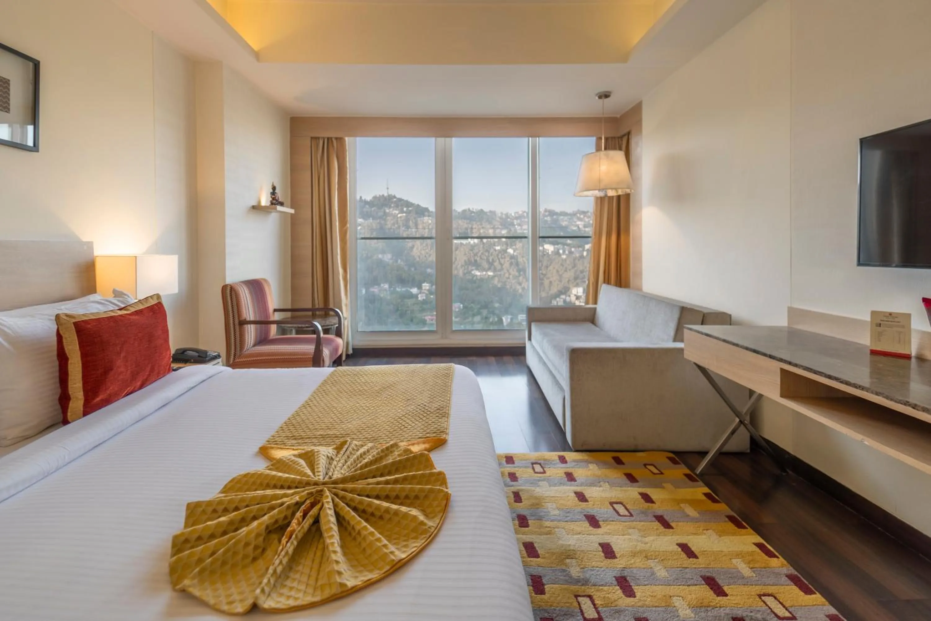 Bed in The Zion Hotel