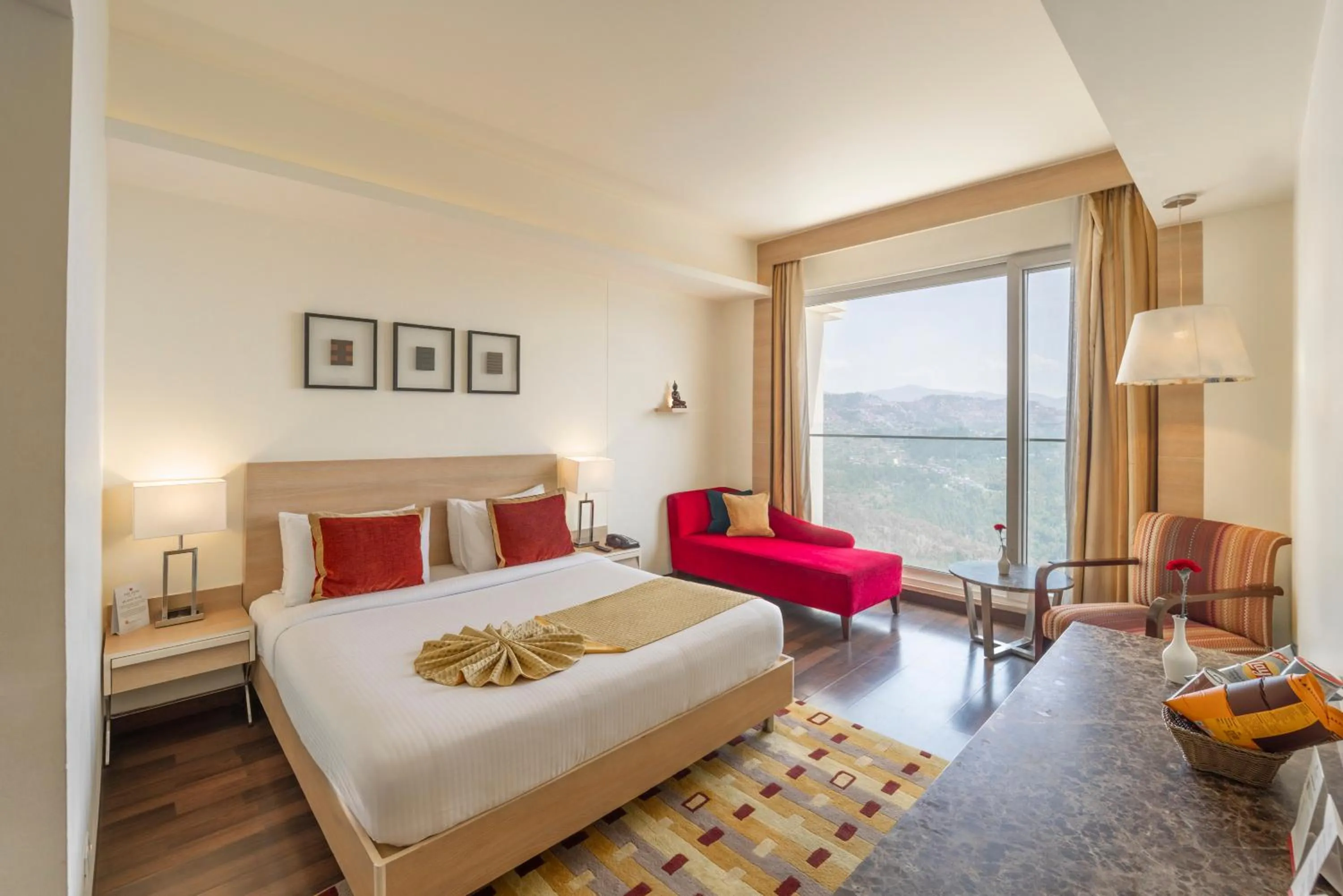 Bed in The Zion Hotel