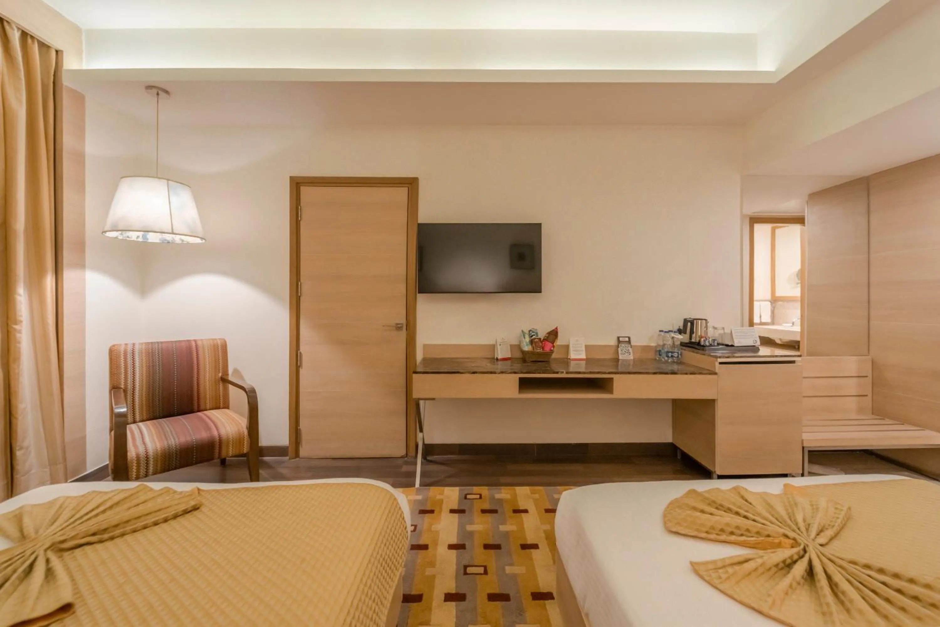 Bed in The Zion Hotel