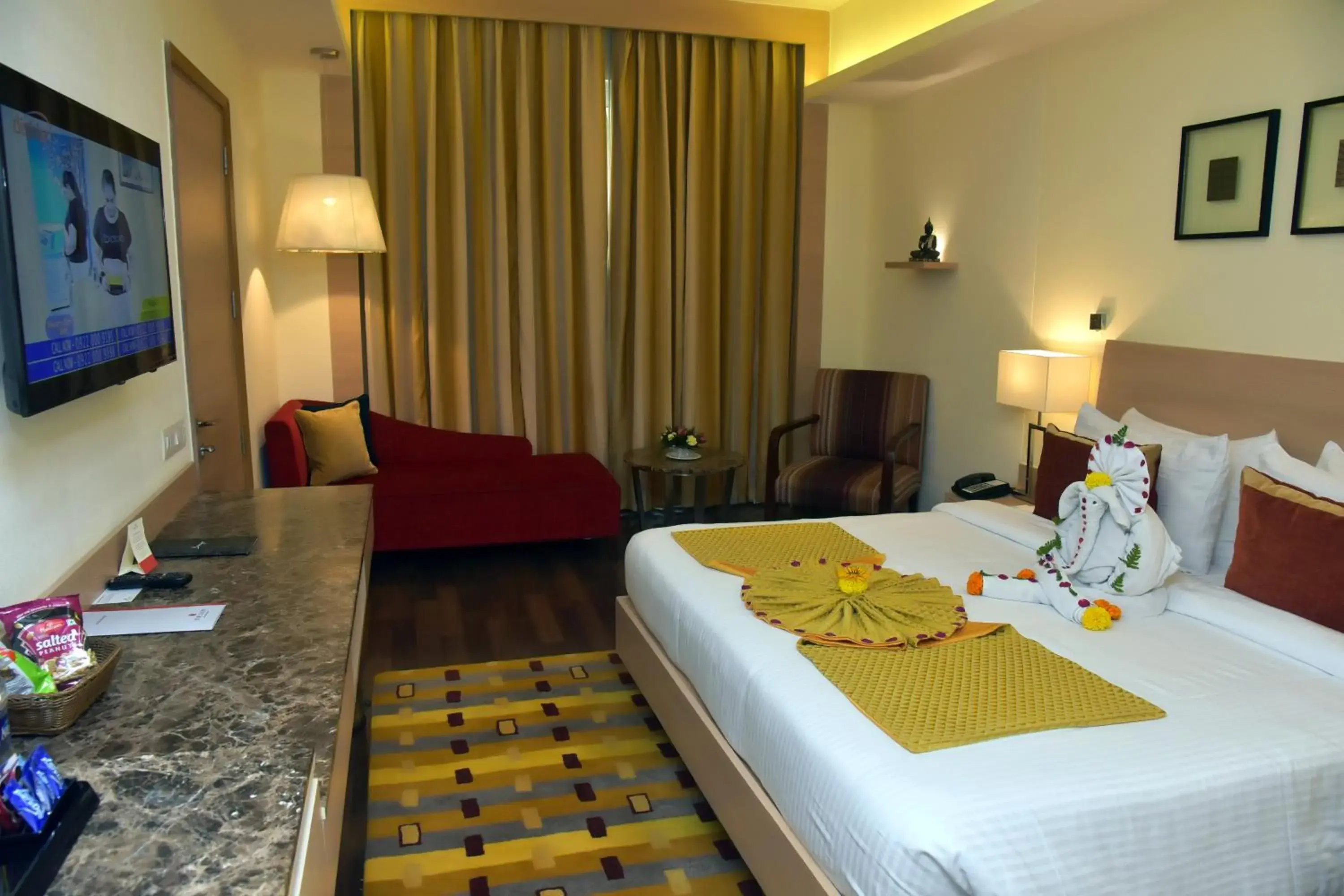 Bed in The Zion Hotel Bed in The Zion Hotel