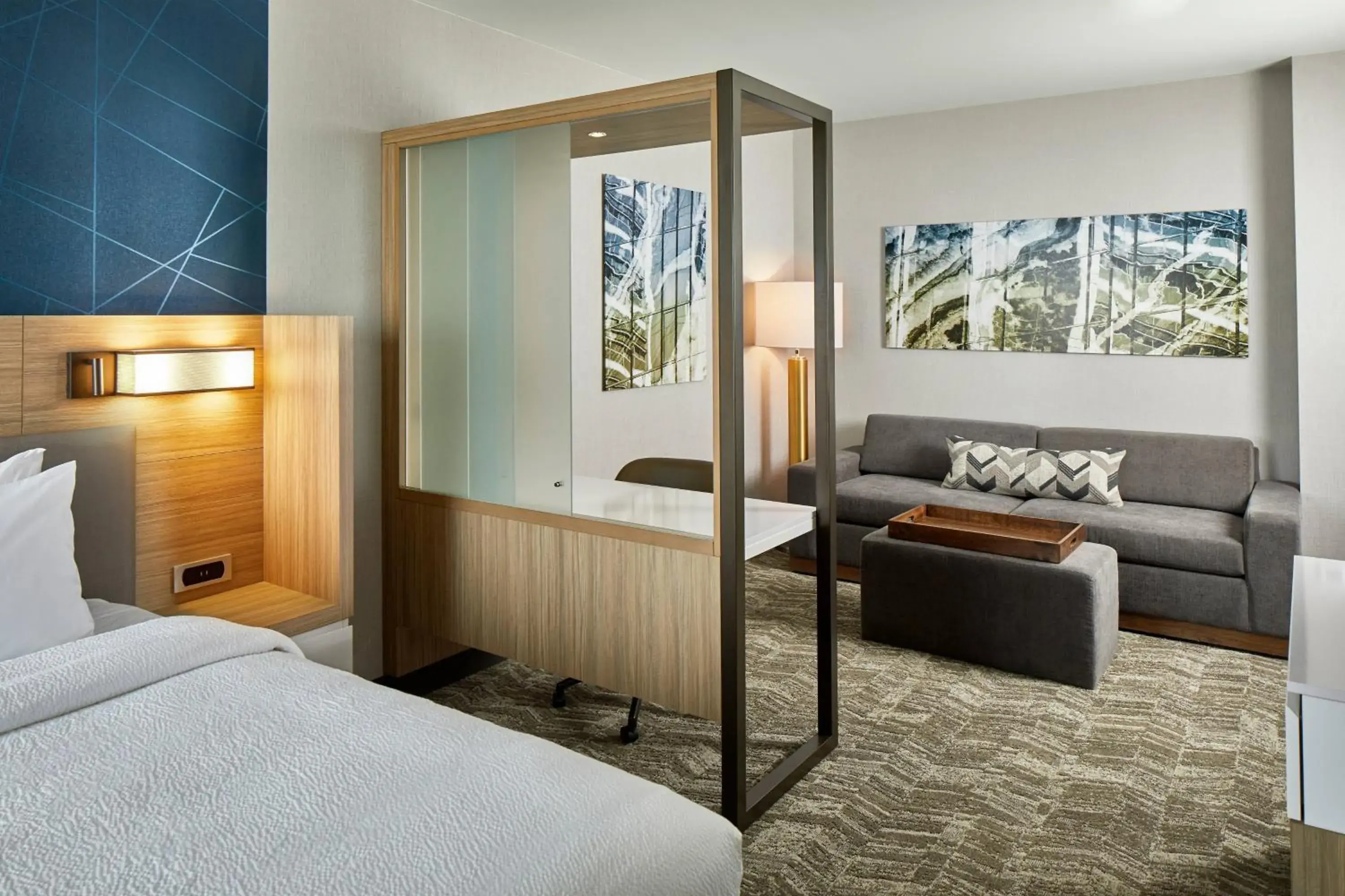 King Suite with Sofa Bed in SpringHill Suites by Marriott Columbus Dublin King Suite with Sofa Bed in SpringHill Suites by Marriott Columbus Dublin