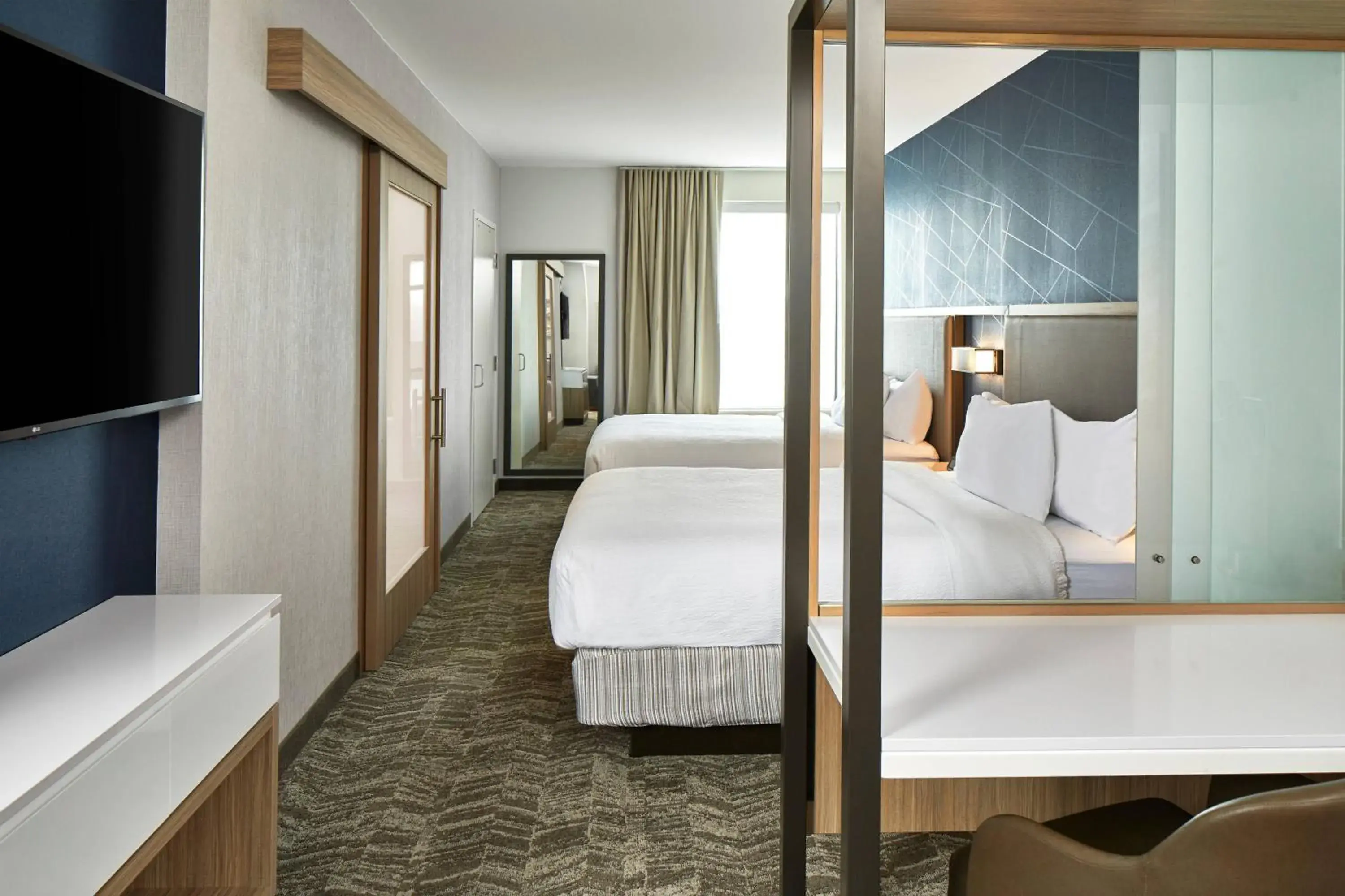 Suite with 2 Queen with Sofa Bed in SpringHill Suites by Marriott Columbus Dublin Suite with 2 Queen with Sofa Bed in SpringHill Suites by Marriott Columbus Dublin