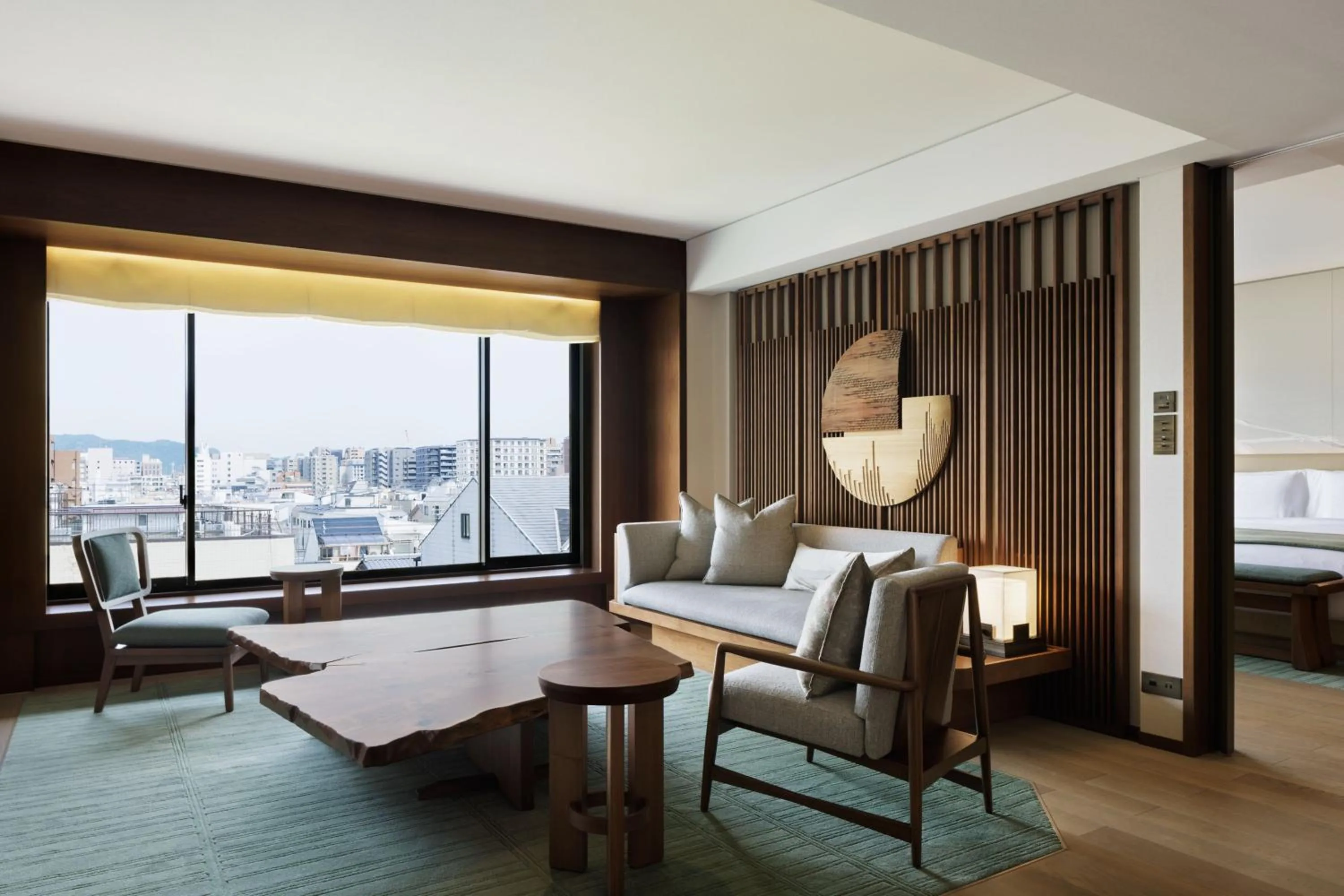 Living room in HOTEL THE MITSUI KYOTO, a Luxury Collection Hotel & Spa