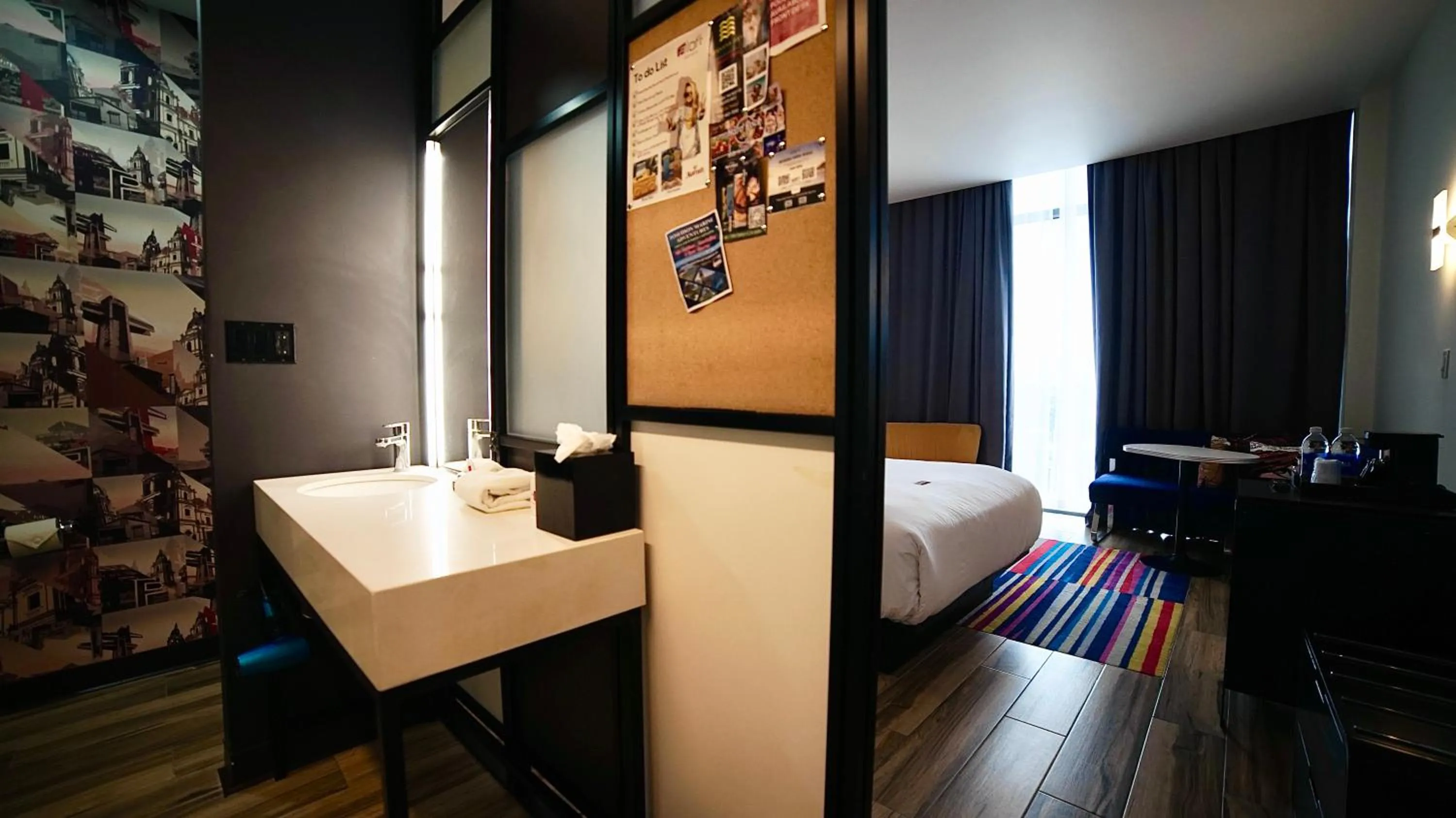 Bathroom, Bed in Aloft Ponce Hotel & Casino