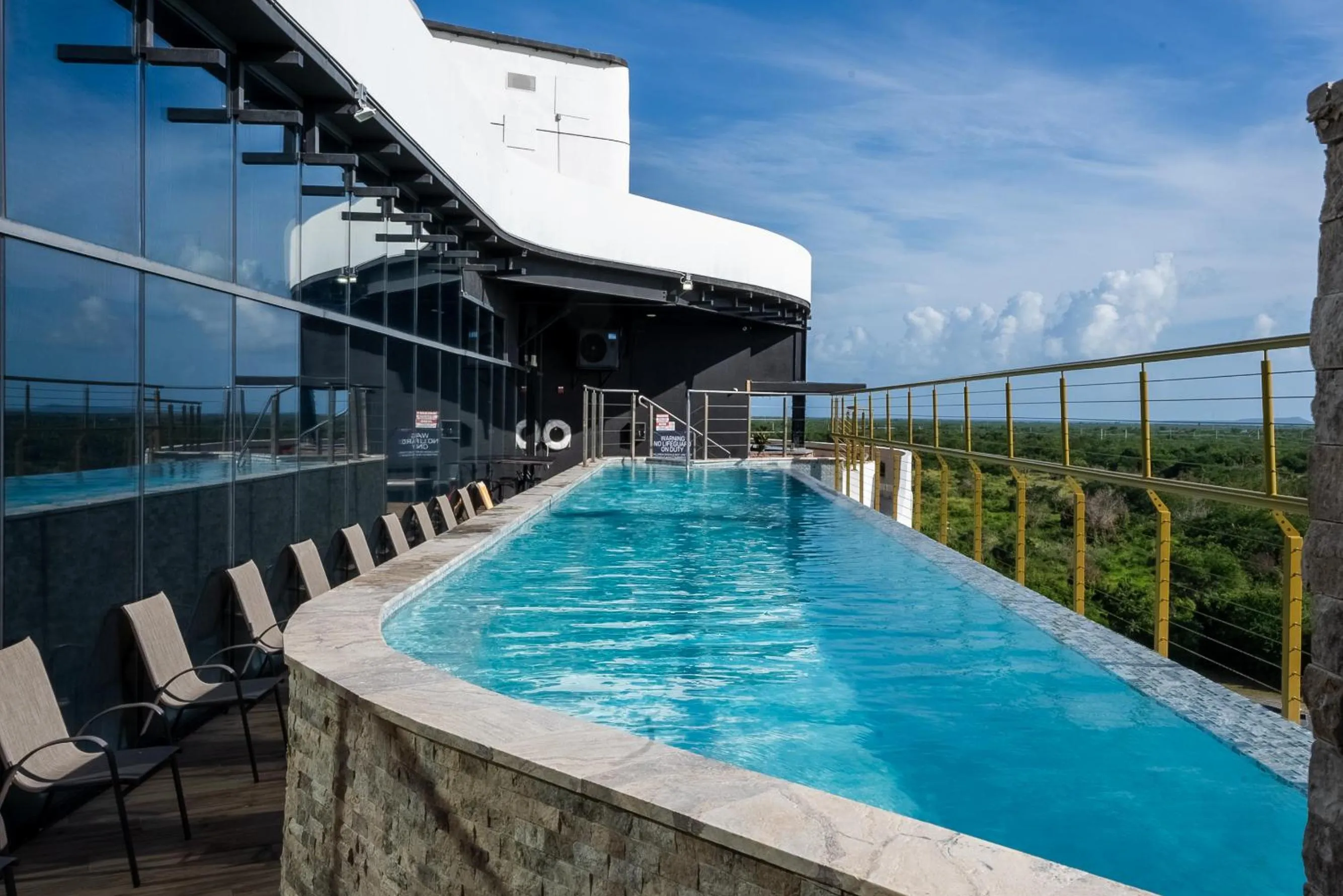 Pool view in Aloft Ponce Hotel & Casino