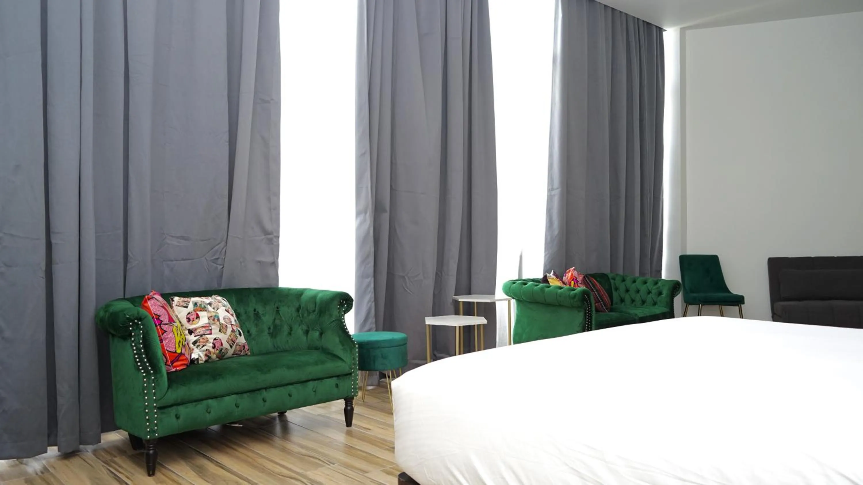 View (from property/room), Bed in Aloft Ponce Hotel & Casino