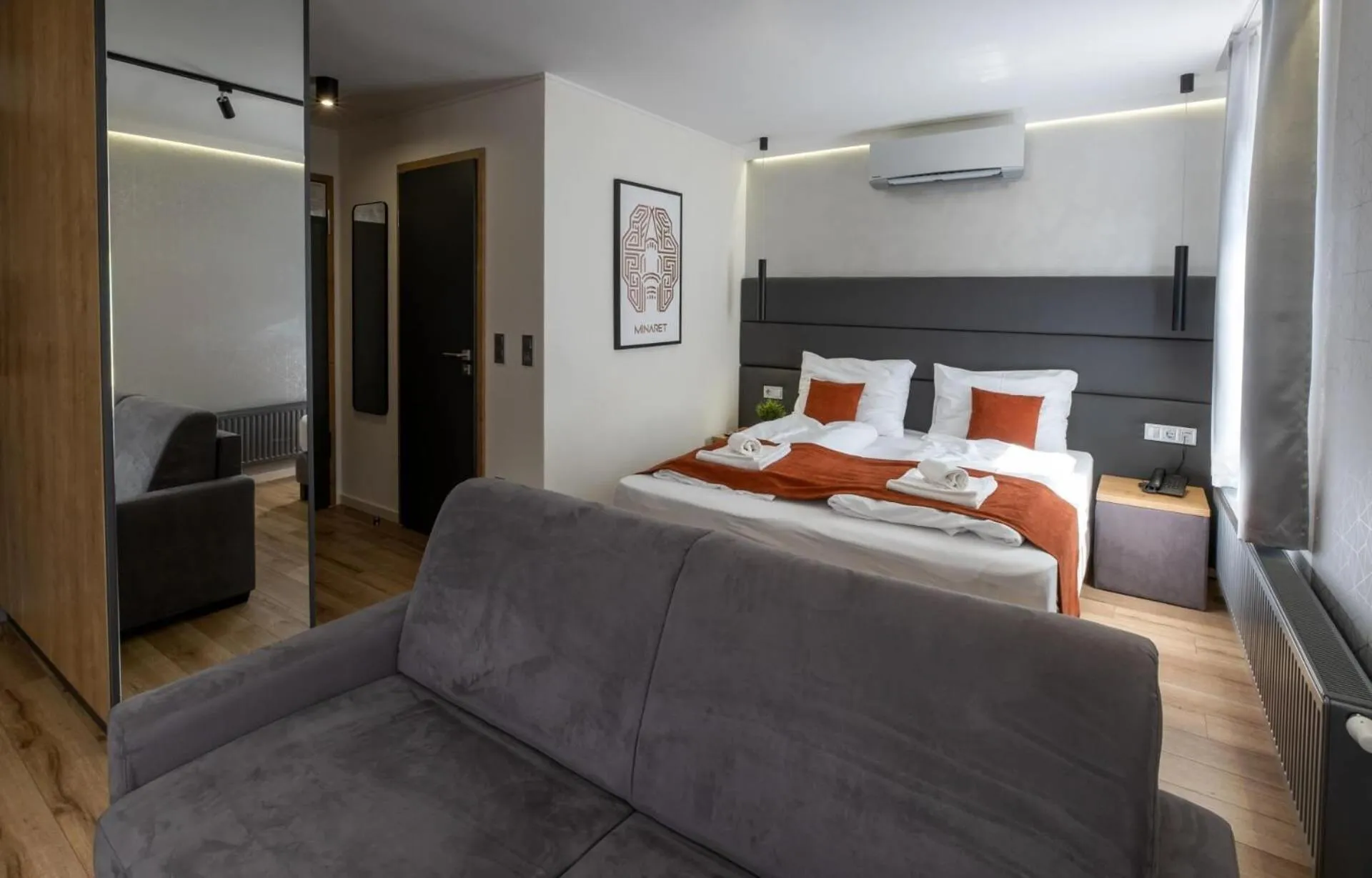 Bed in Minaret Residence & Relax Pécs