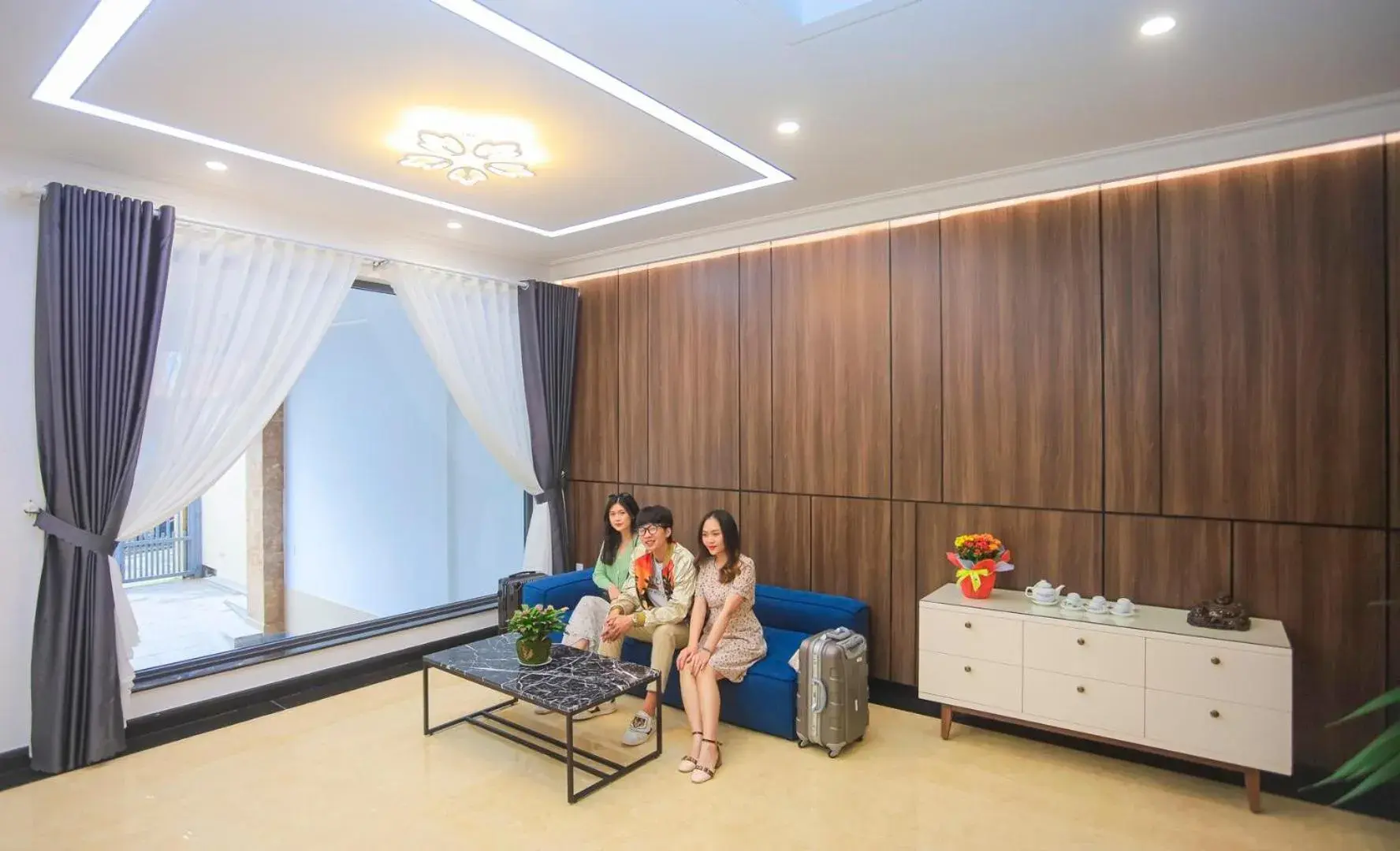 Lobby or reception in The Lush House Lobby or reception in The Lush House