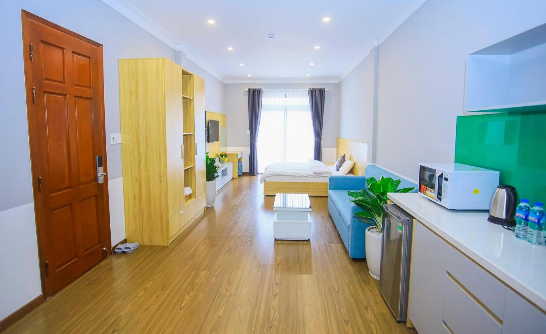 Living room in The Lush House