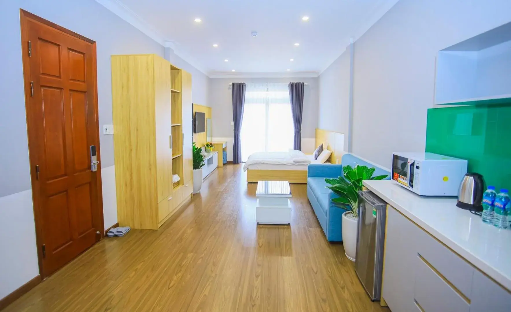 Living room in The Lush House Living room in The Lush House