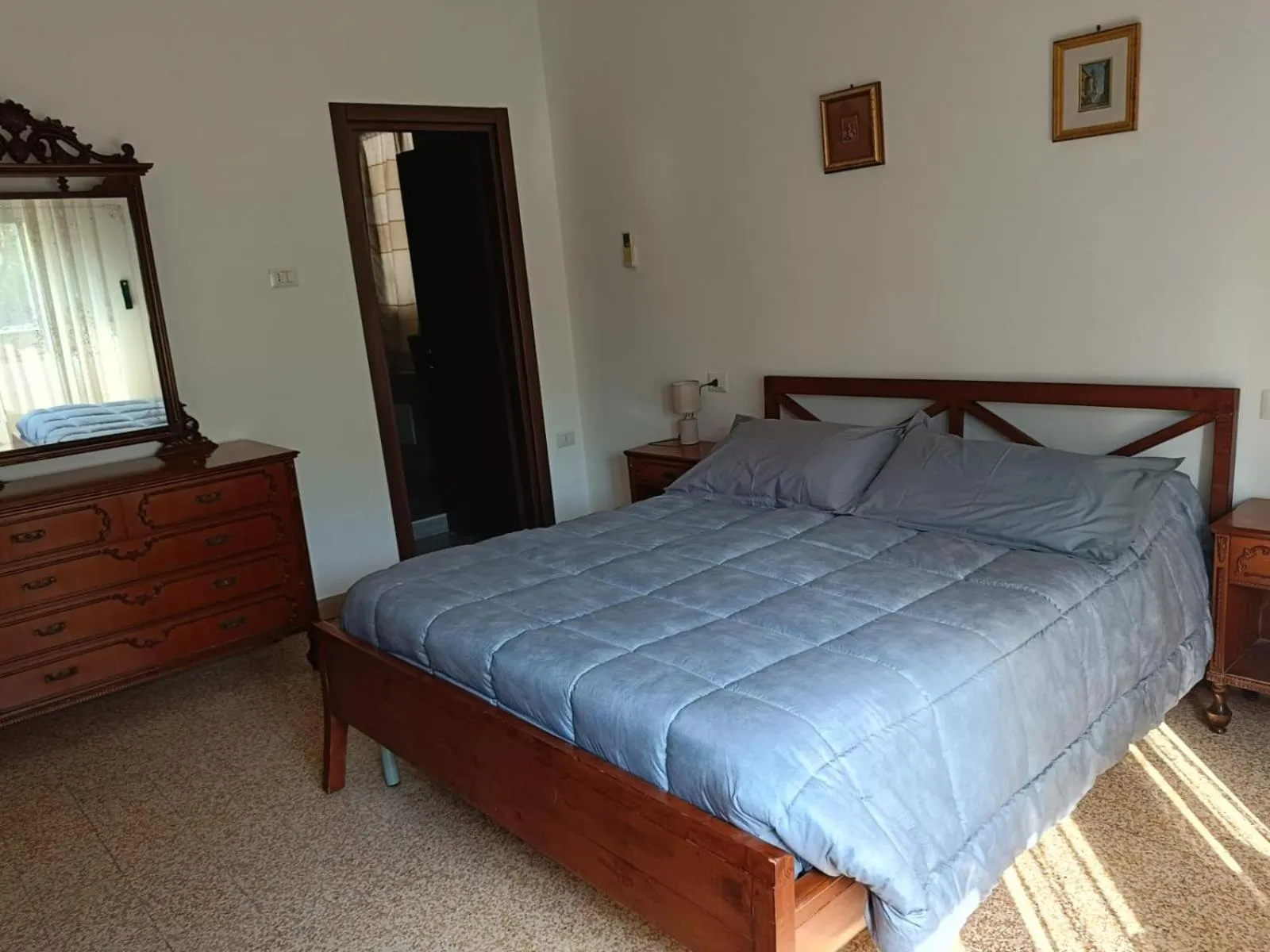 Bed in A casa di Adele