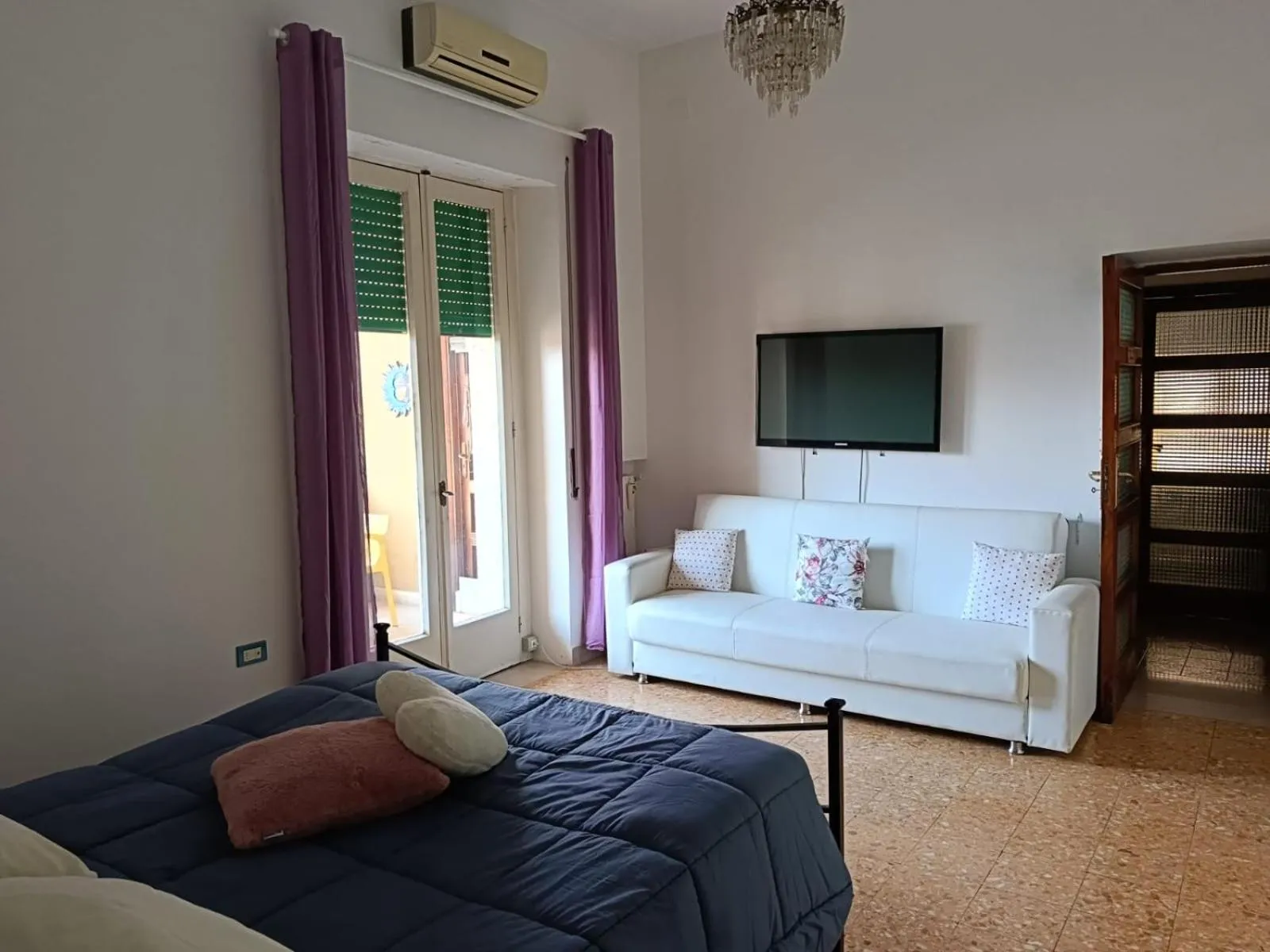 Bed in A casa di Adele