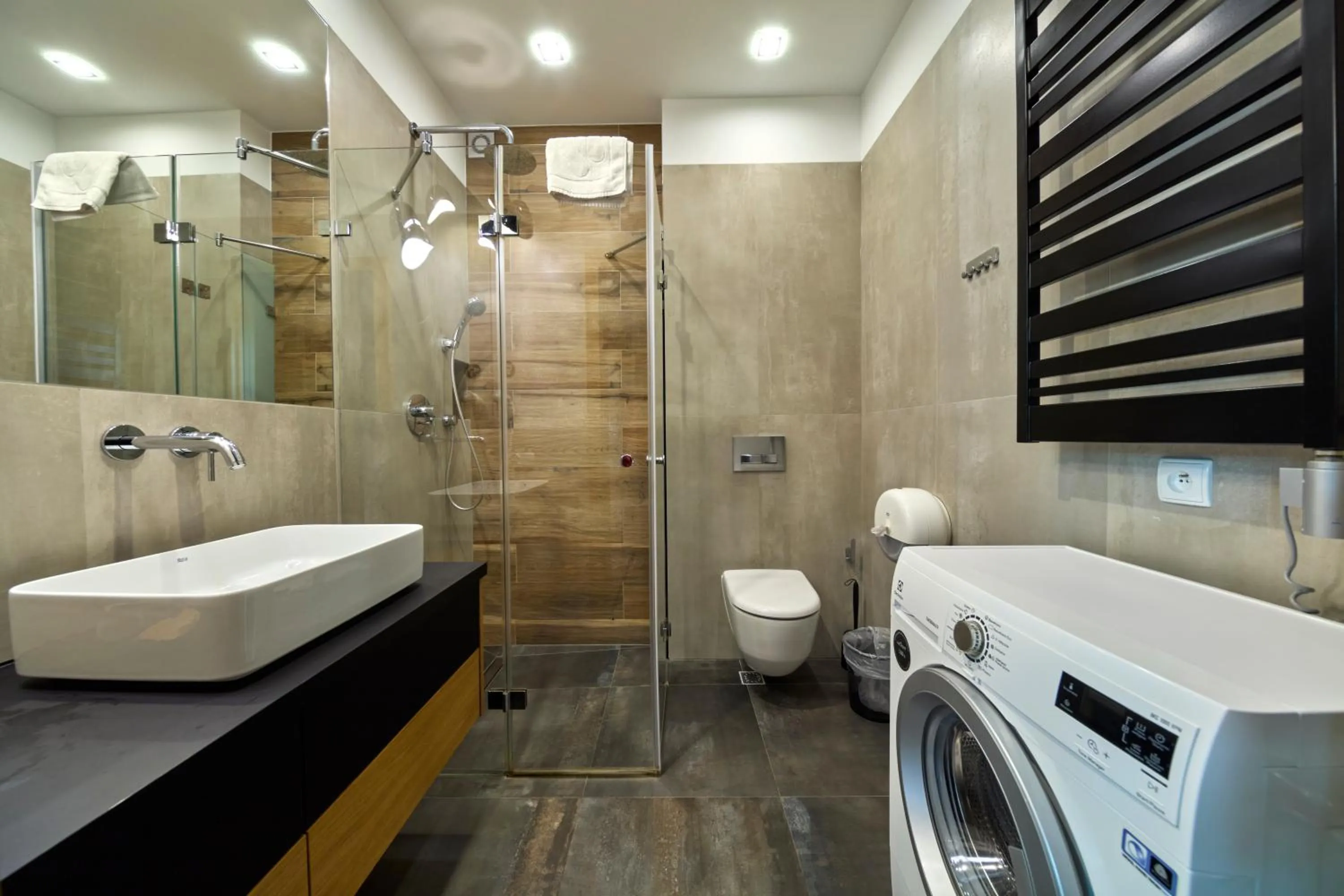 Shower in Aparthotel Giewont