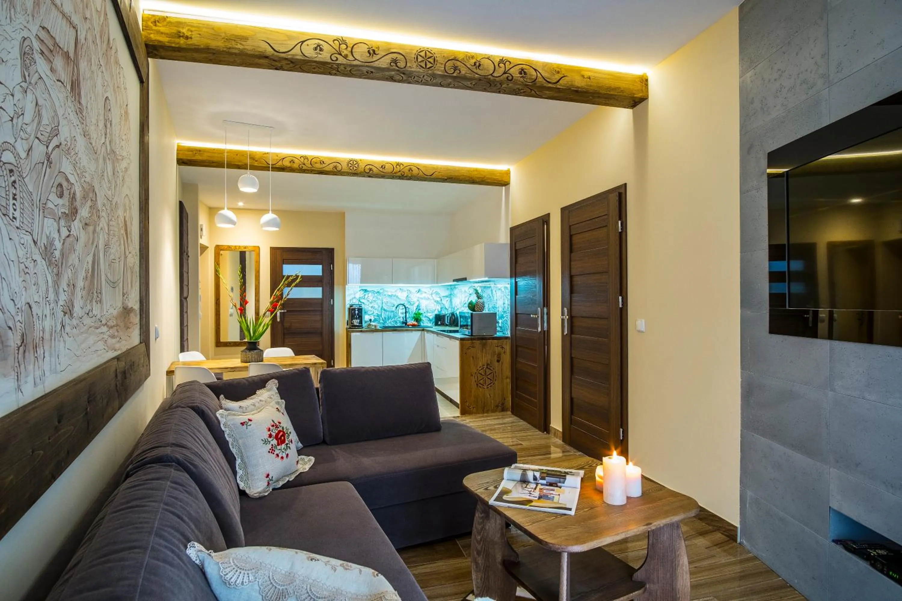 TV and multimedia in Aparthotel Giewont