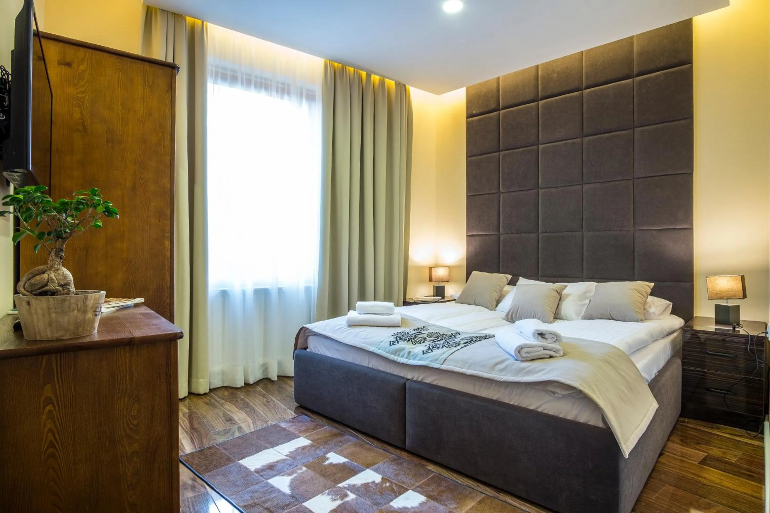 Bed in Aparthotel Giewont