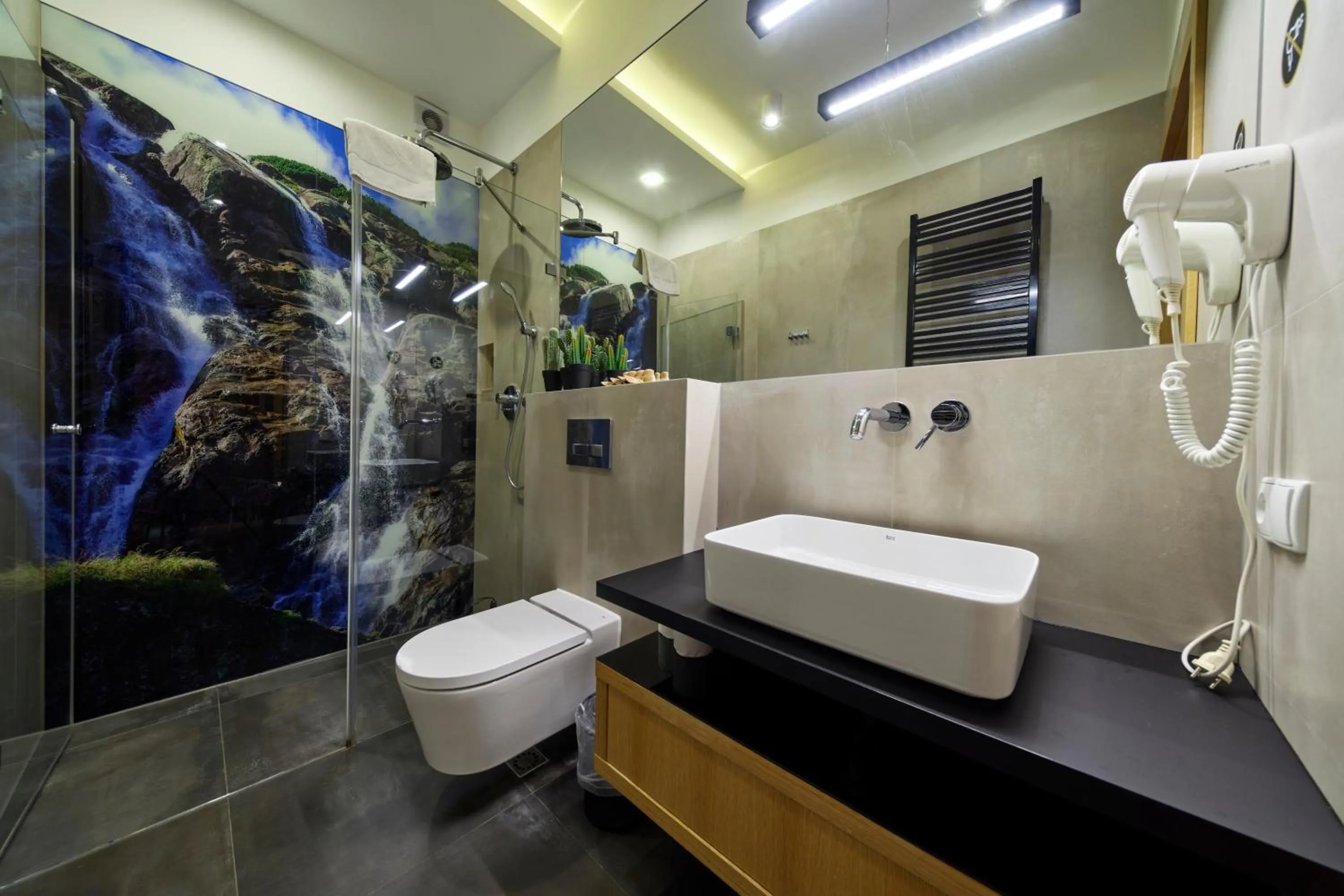 Shower in Aparthotel Giewont