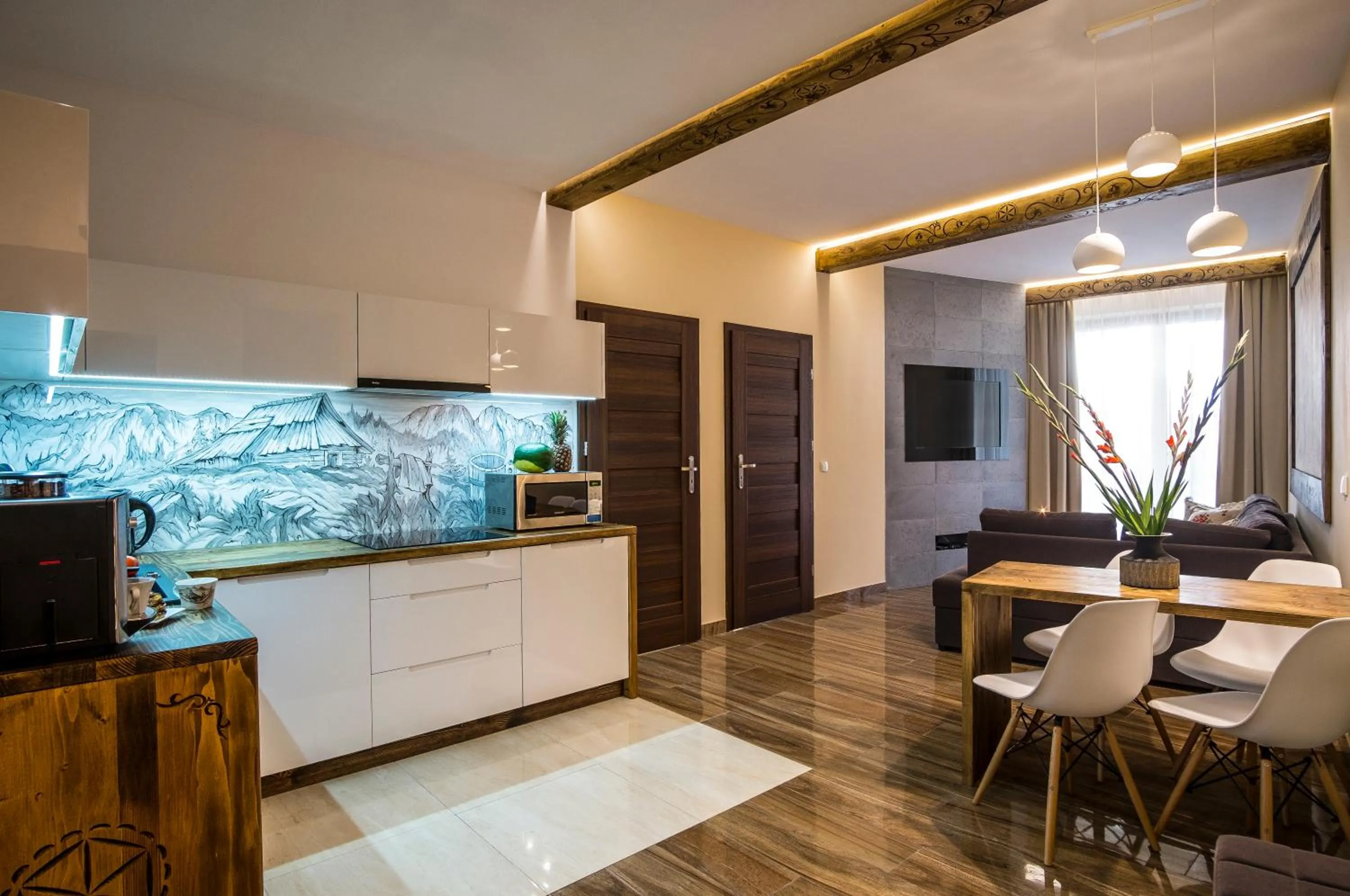 TV and multimedia in Aparthotel Giewont