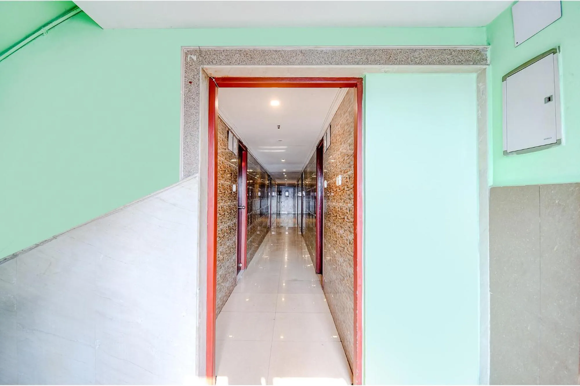 Lobby or reception in FabHotel Raj Darbar