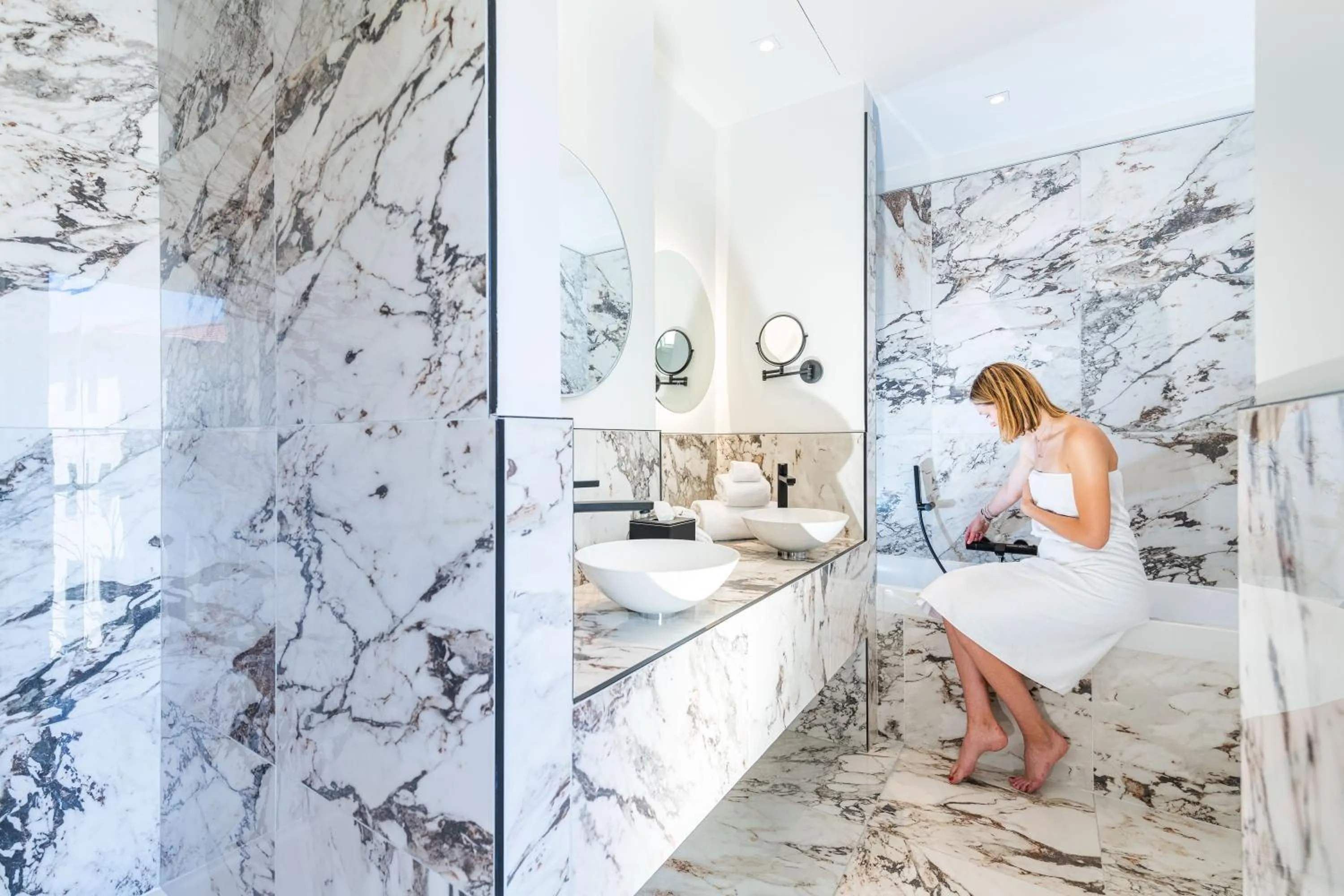 Bathroom in Boutique Hotel Nice Côte d'azur