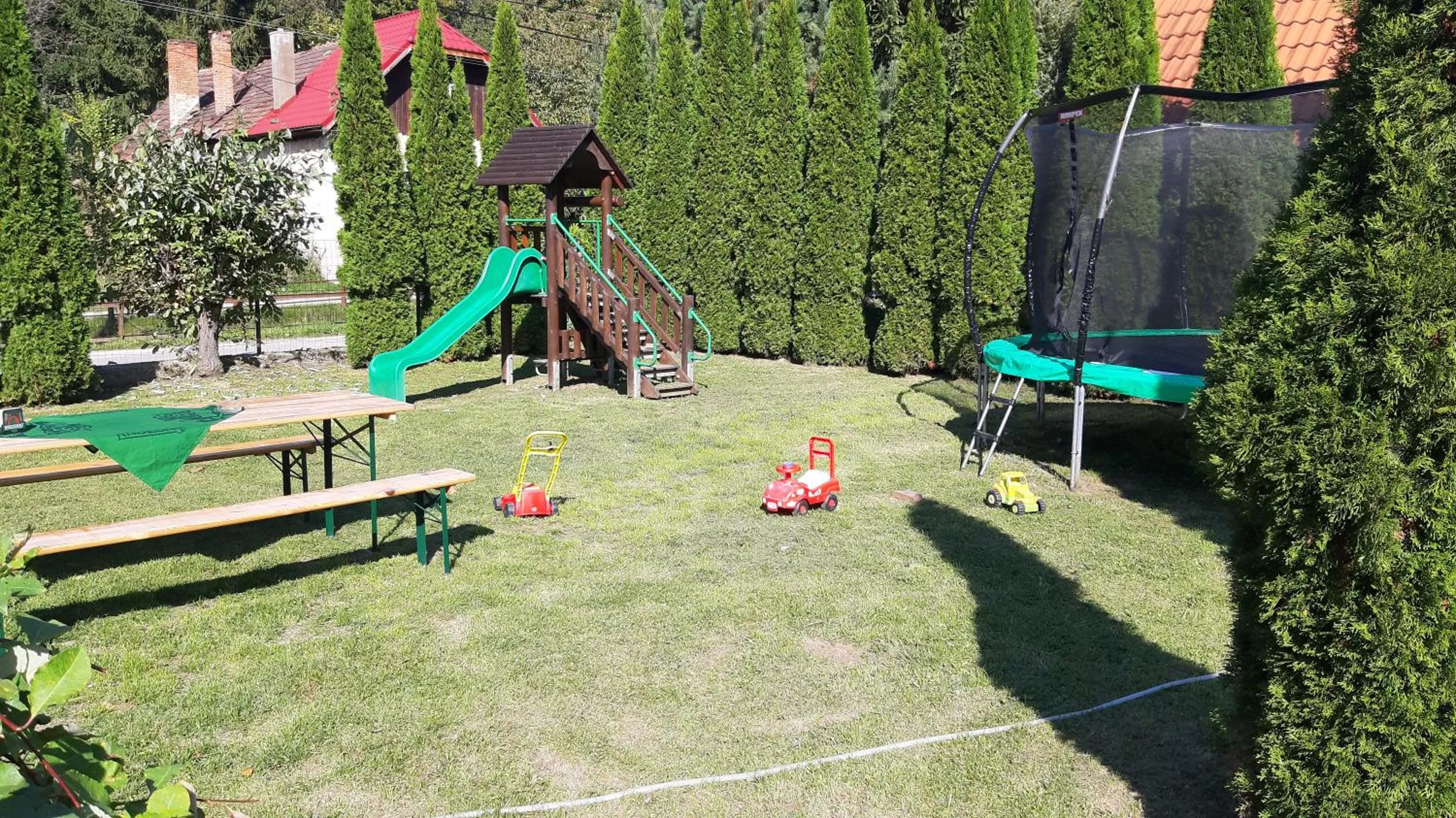Children play ground in Penzión pri studničke Omastiná