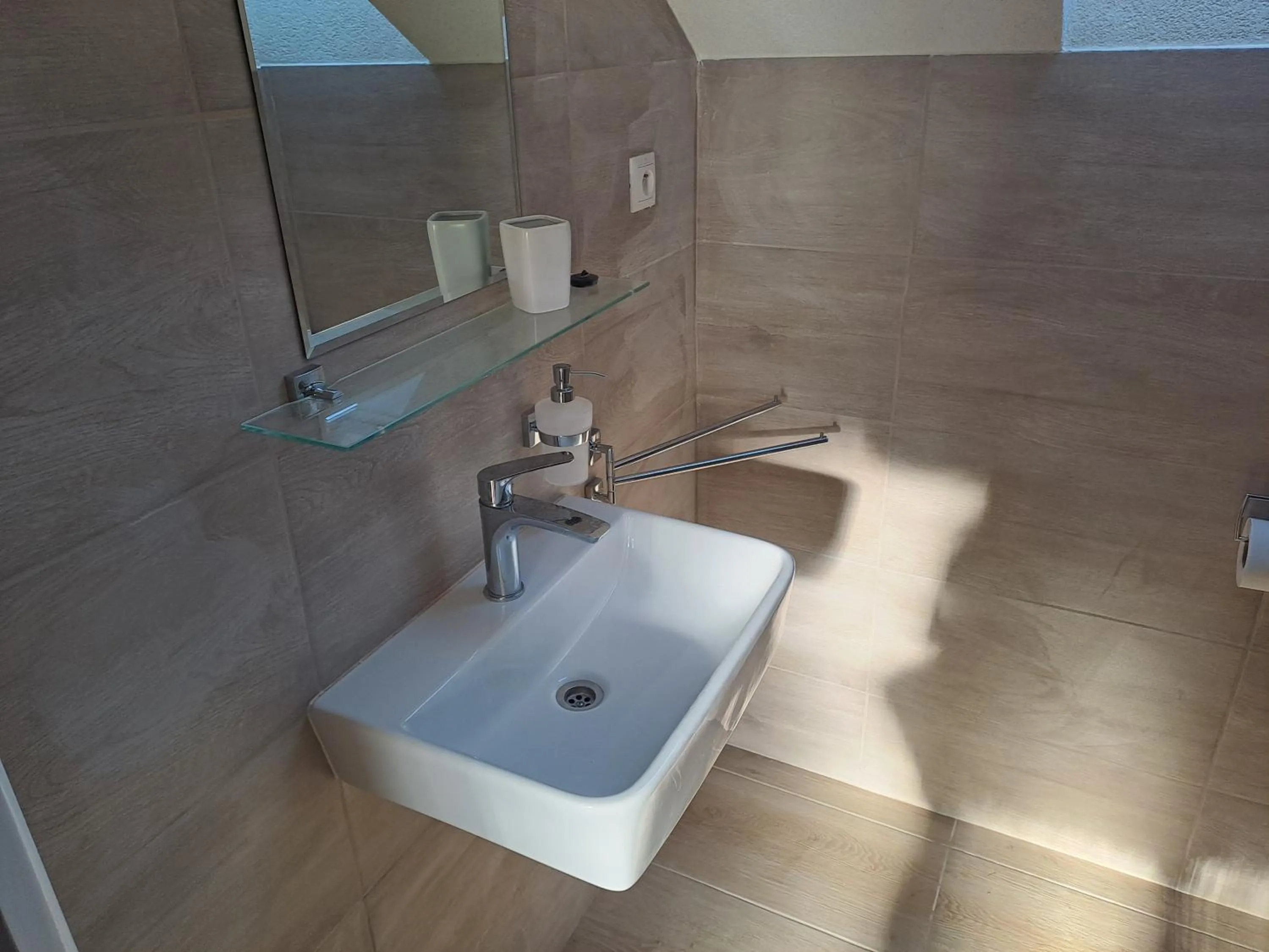 Bathroom in Penzión pri studničke Omastiná