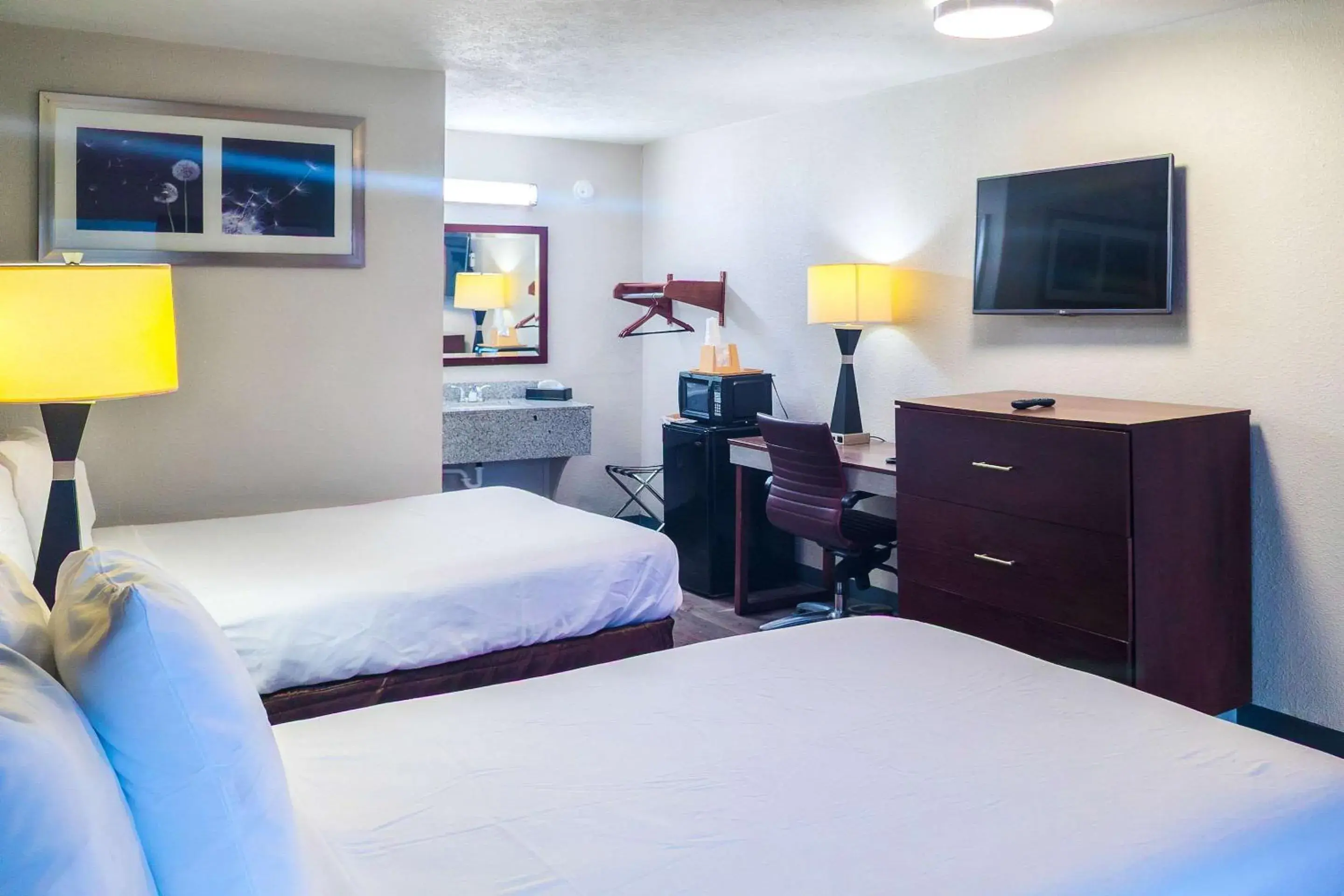 Standard Twin Room - Smoking in Rodeway Inn Augusta North Washington Road Standard Twin Room - Smoking in Rodeway Inn Augusta North Washington Road