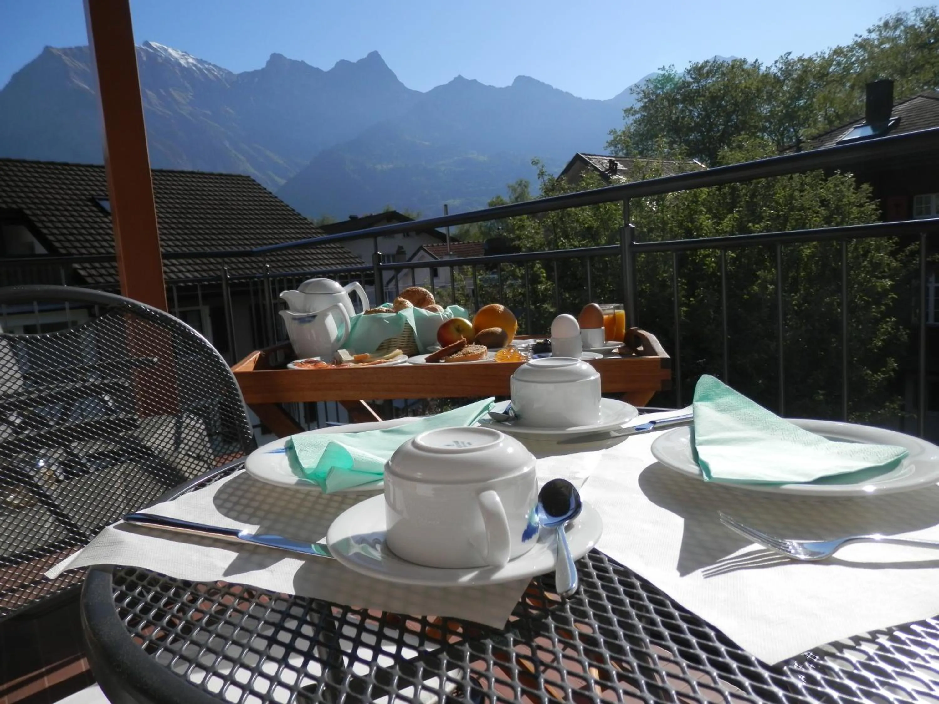 Mountain view in Garni Hotel Torkelbündte