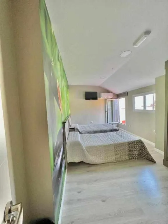 Bed in Hostal Viena Plaza Nueva