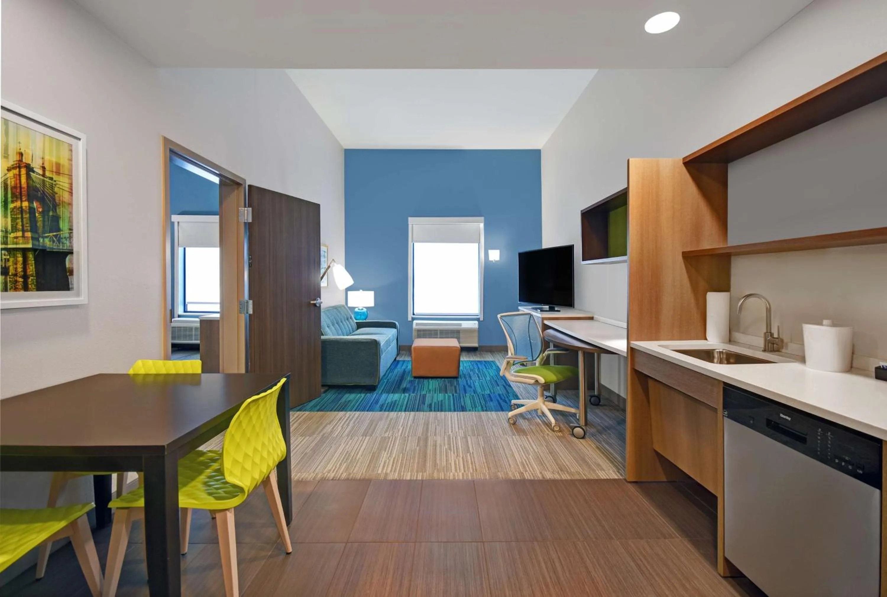 Living room in Home2 Suites By Hilton Springdale Cincinnati