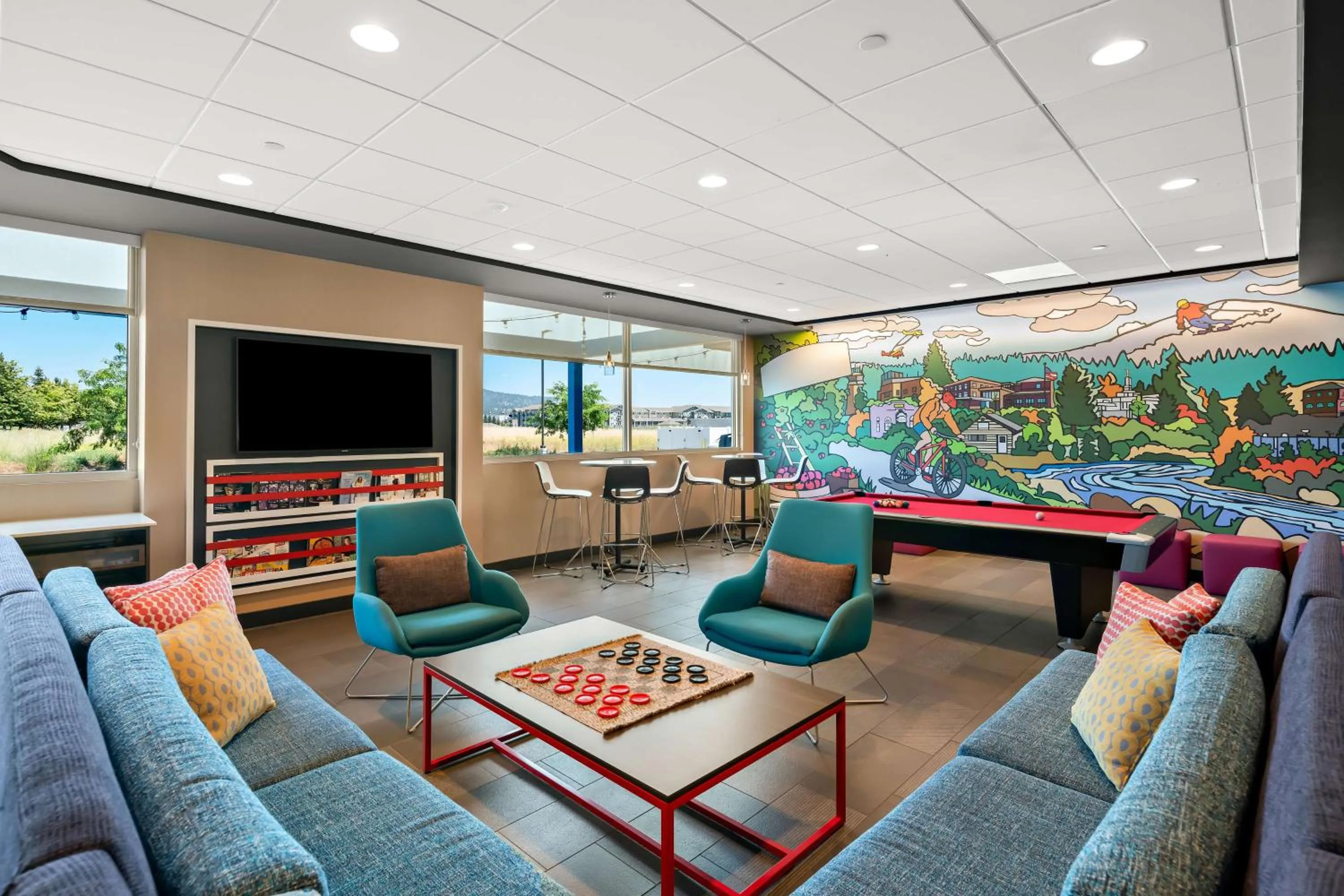 Lobby or reception in Tru By Hilton Spokane Valley, Wa