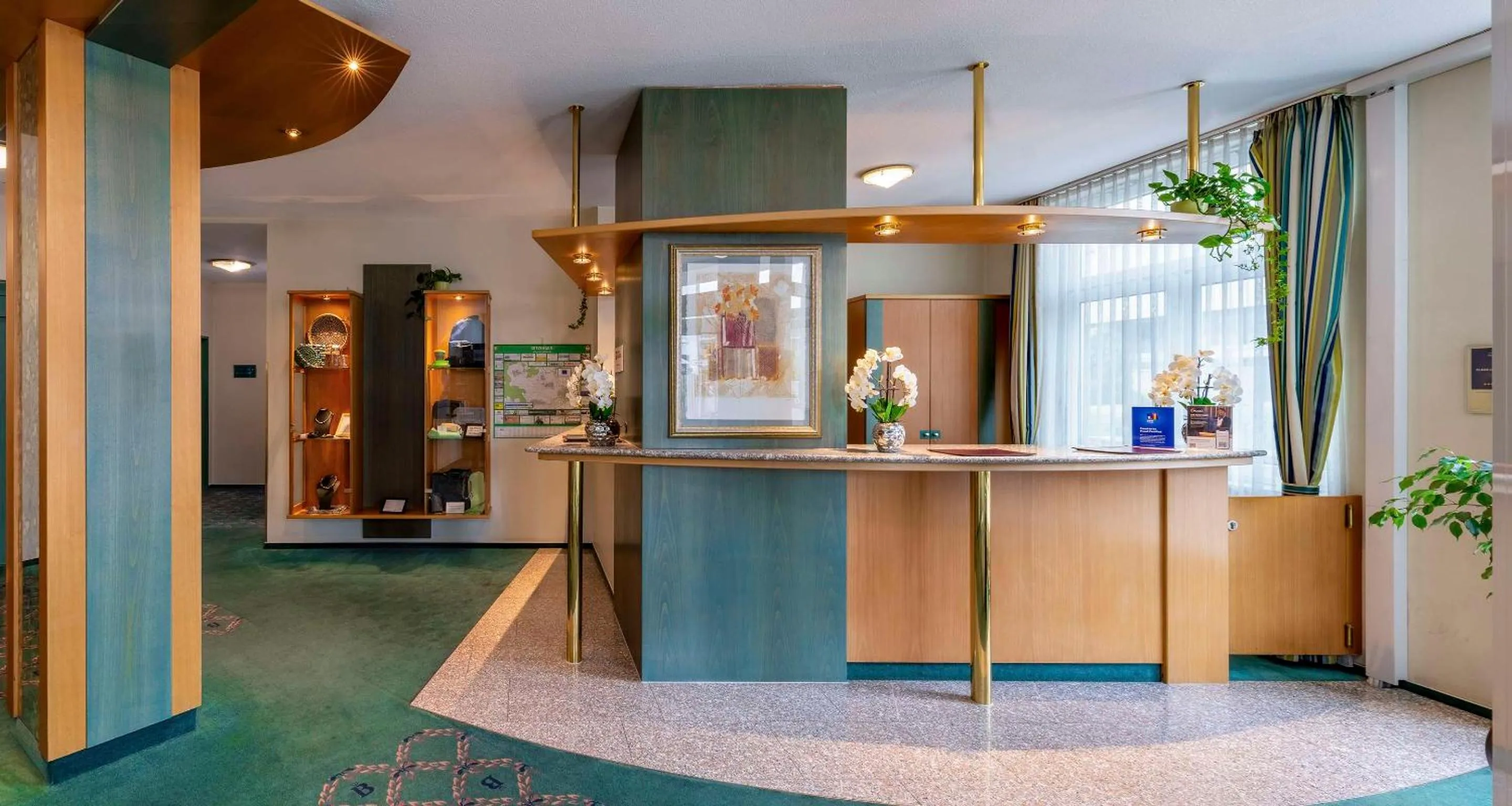 Lobby or reception in PLAZA INN Blankenburg Ditzingen, Sure Hotel Collection