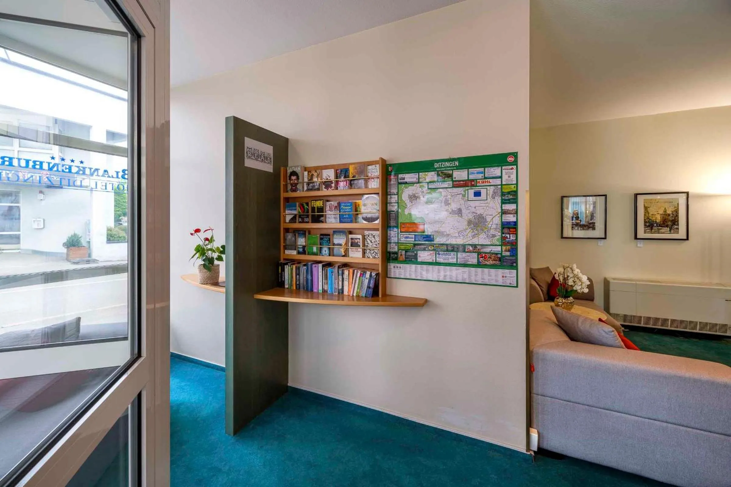 Lobby or reception in PLAZA INN Blankenburg Ditzingen, Sure Hotel Collection