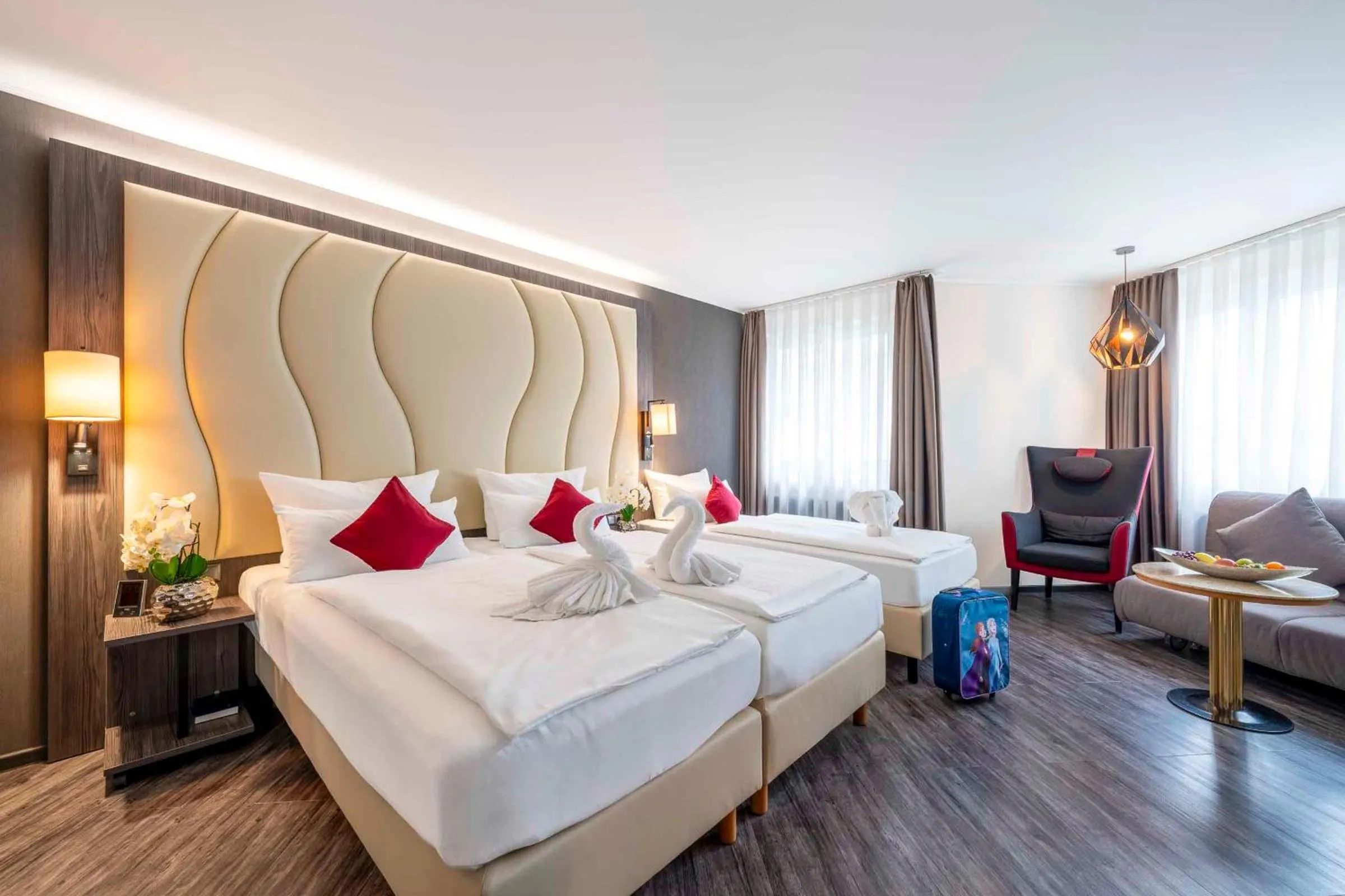 Bed in PLAZA INN Blankenburg Ditzingen, Sure Hotel Collection