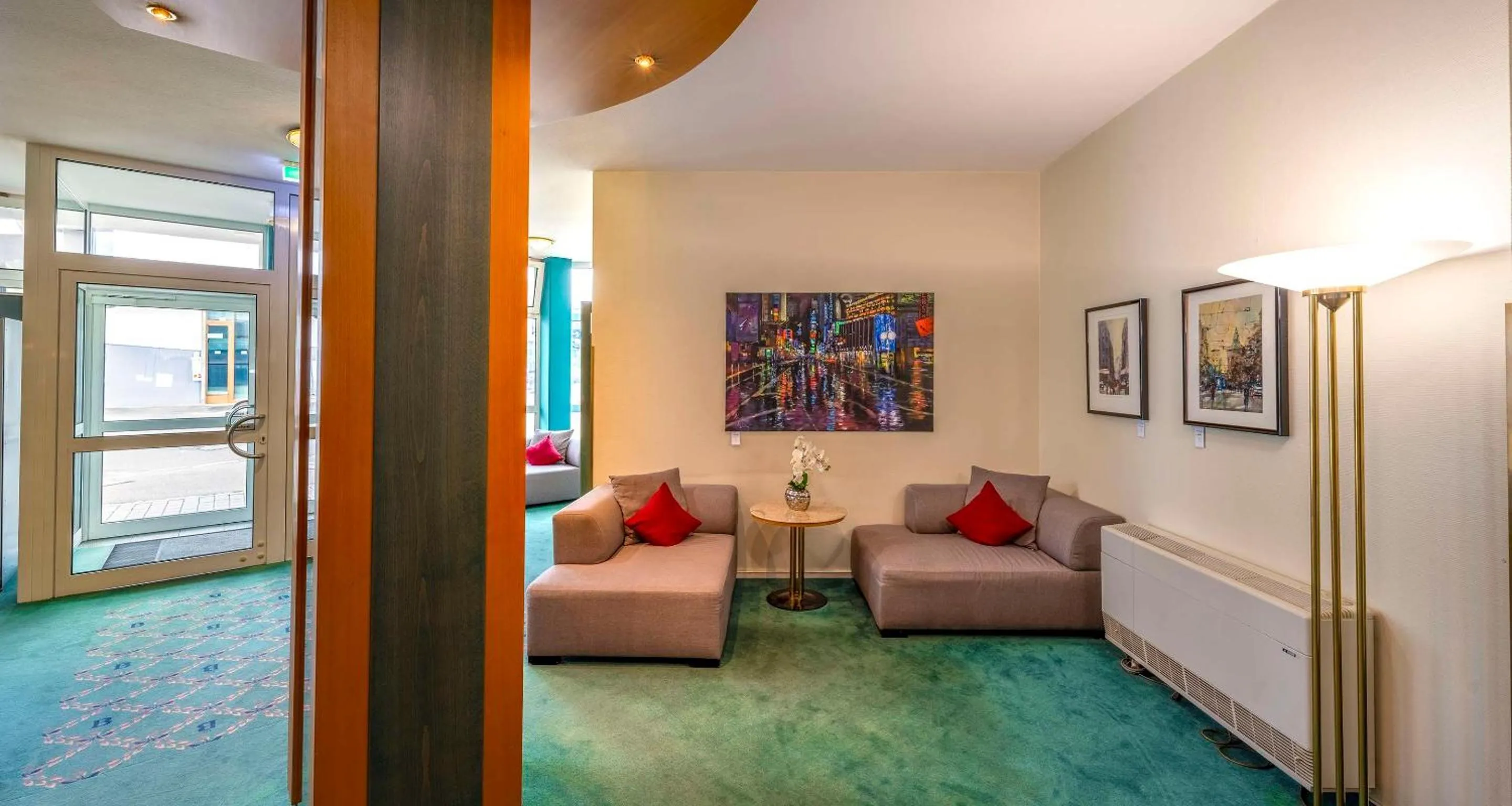 Lobby or reception in PLAZA INN Blankenburg Ditzingen, Sure Hotel Collection