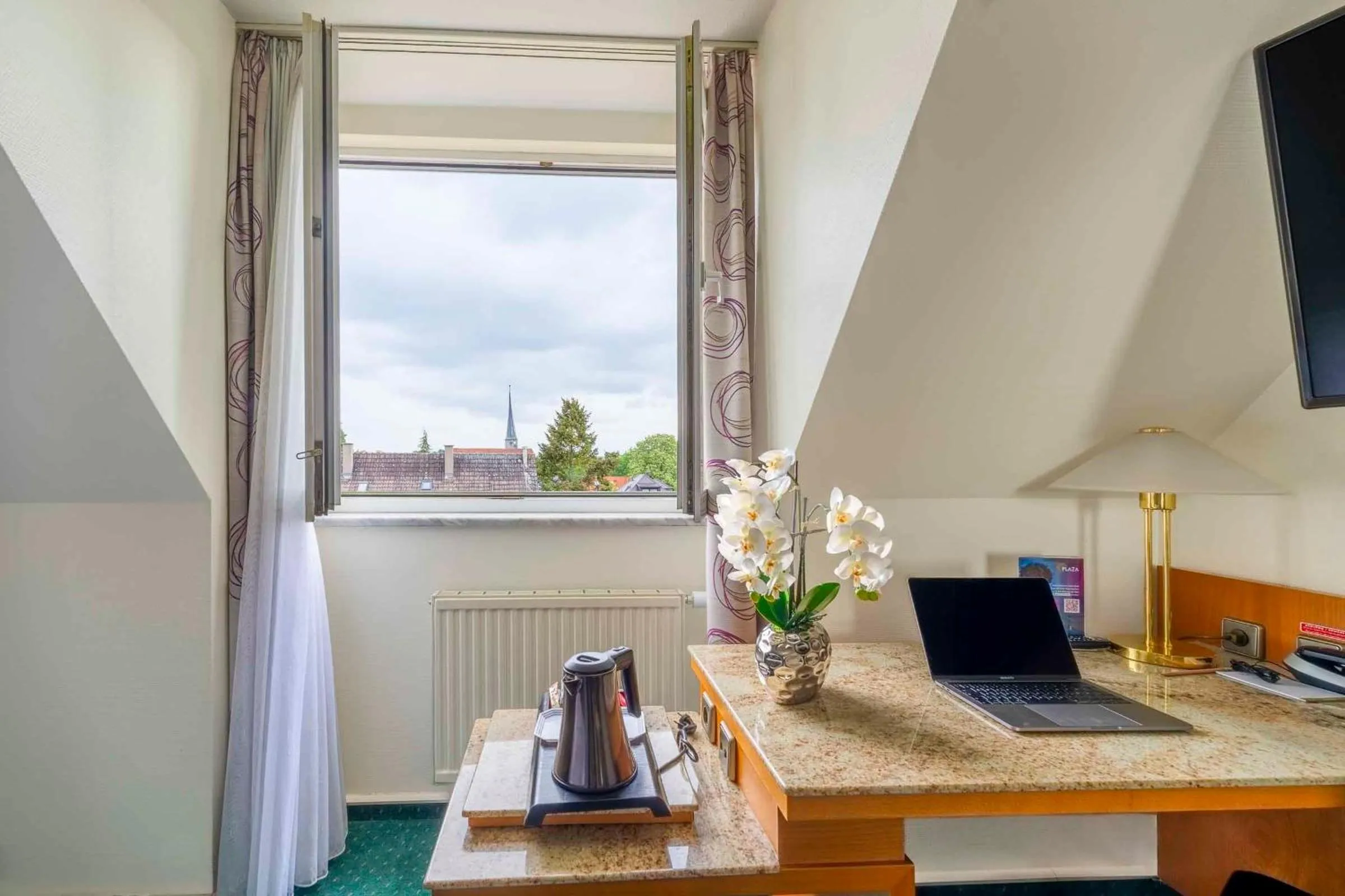 View (from property/room) in PLAZA INN Blankenburg Ditzingen, Sure Hotel Collection