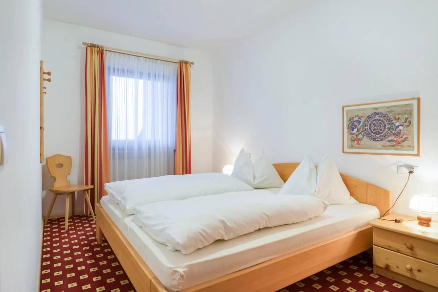 Bed in Apparthotel Feldhof - Living and Bistro