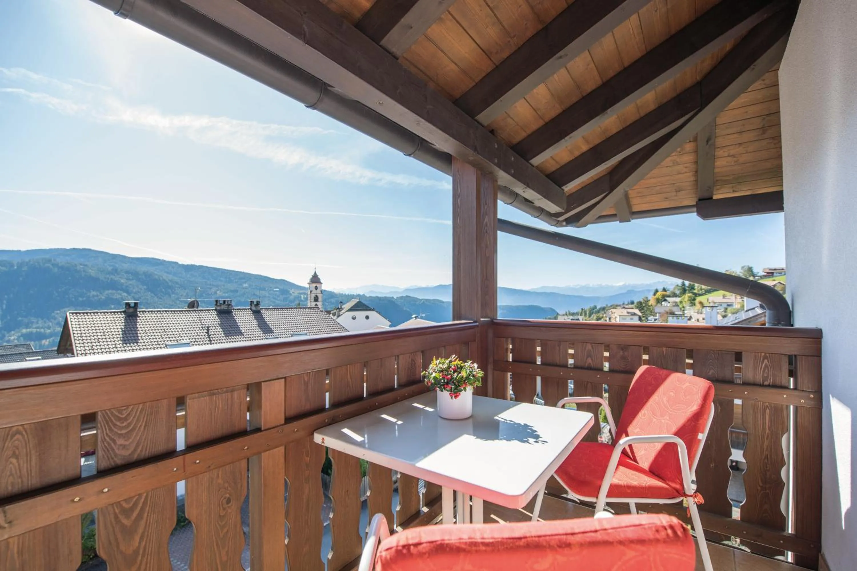 Balcony/Terrace in Apparthotel Feldhof - Living and Bistro