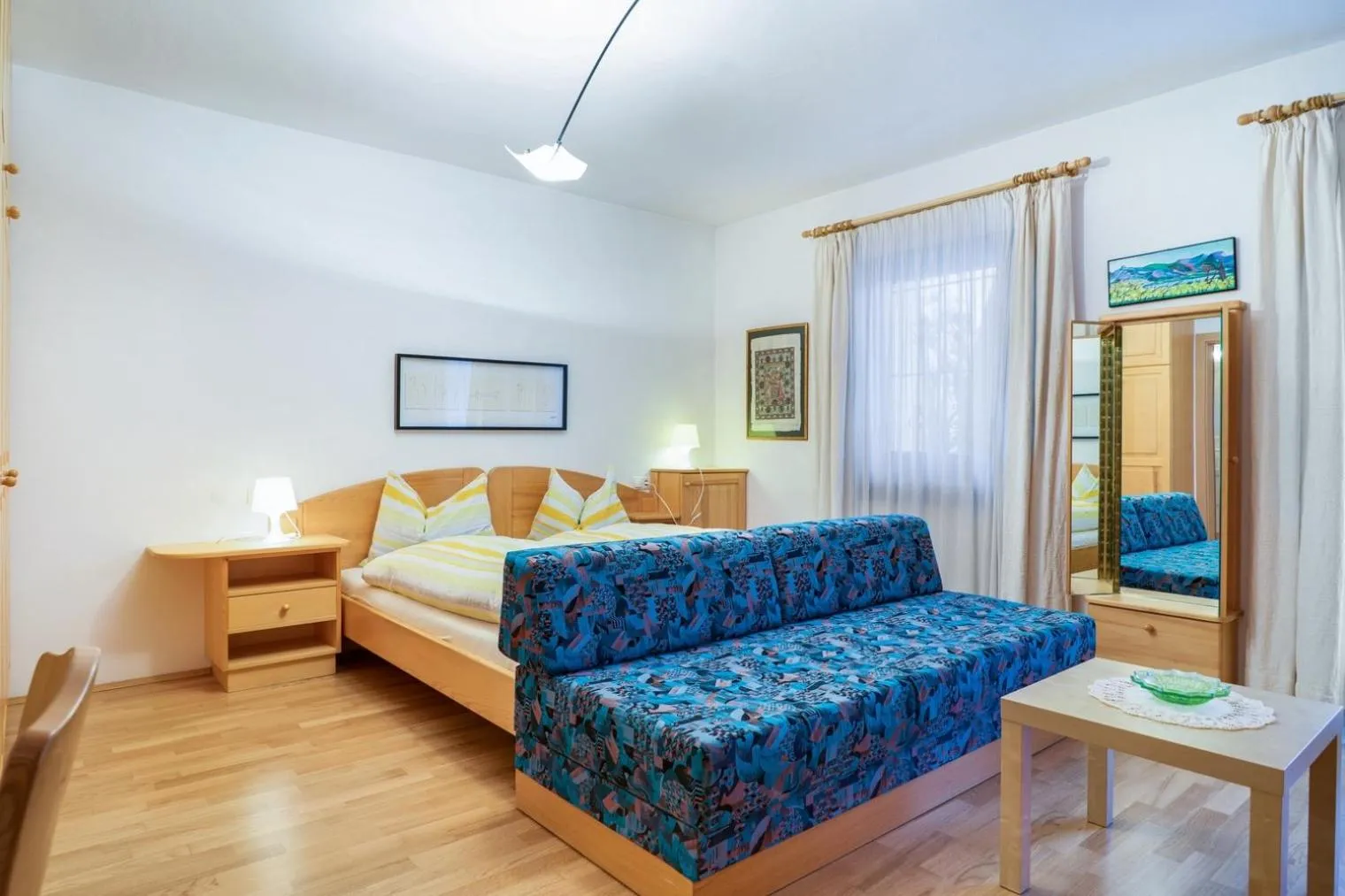 Bed in Apparthotel Feldhof - Living and Bistro