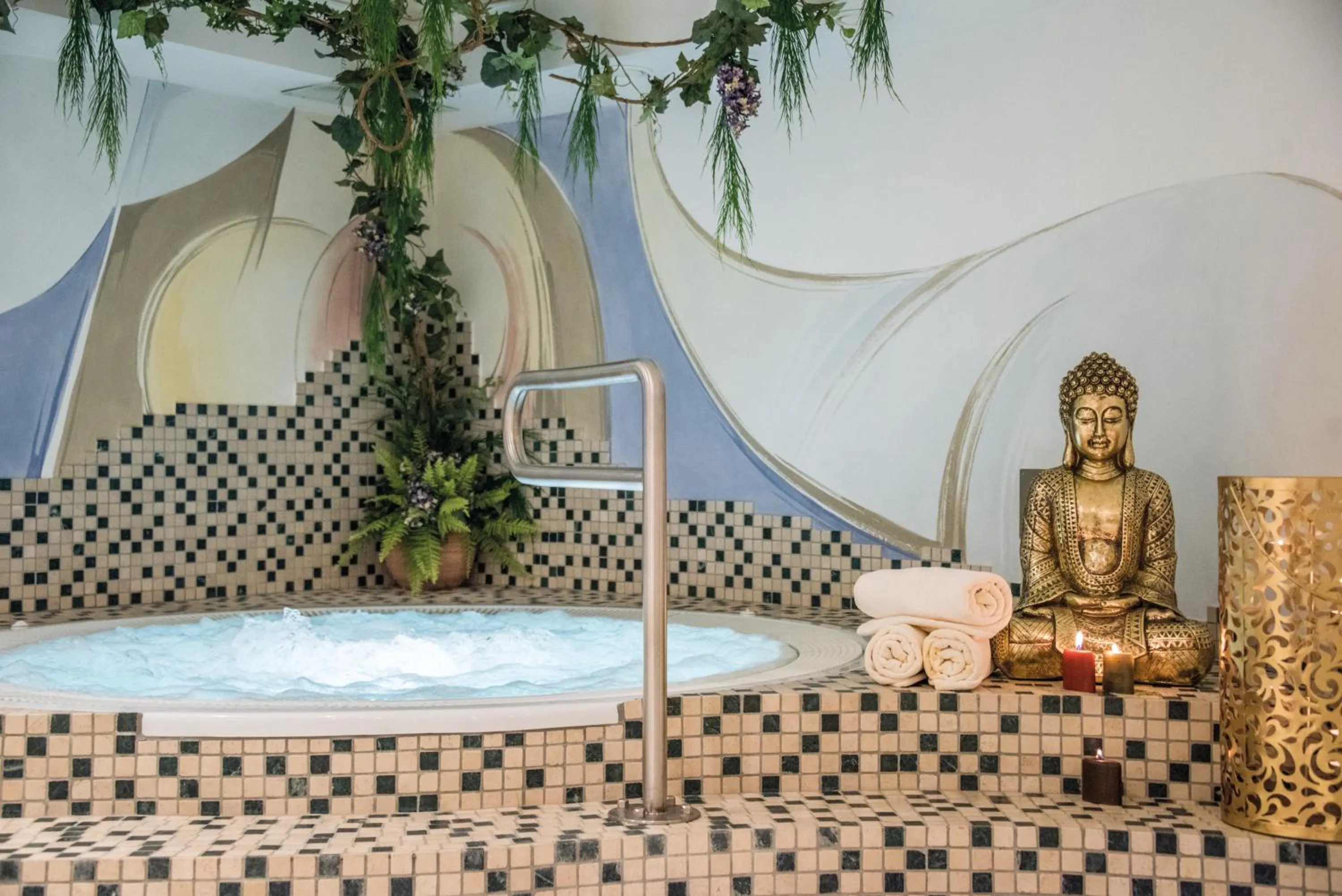 Hot Tub in Apparthotel Feldhof - Living and Bistro