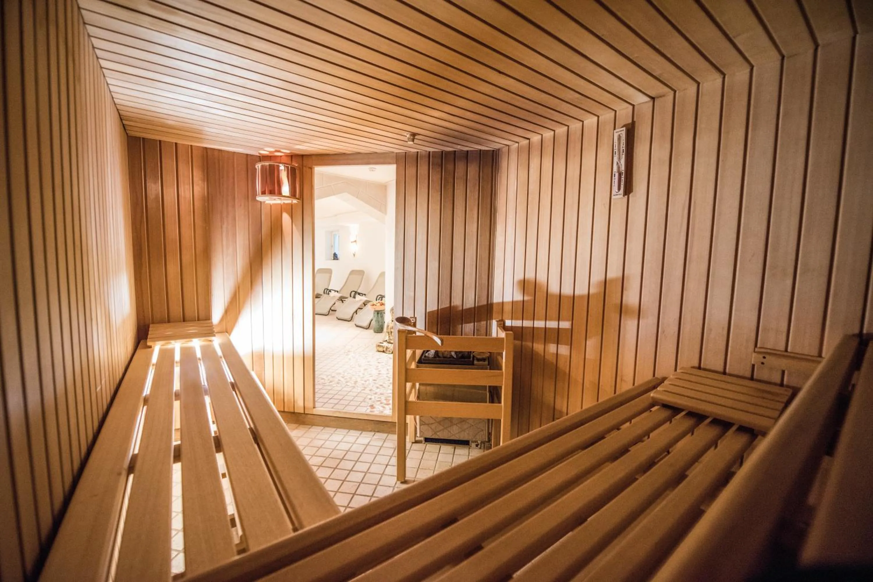 Sauna in Apparthotel Feldhof - Living and Bistro