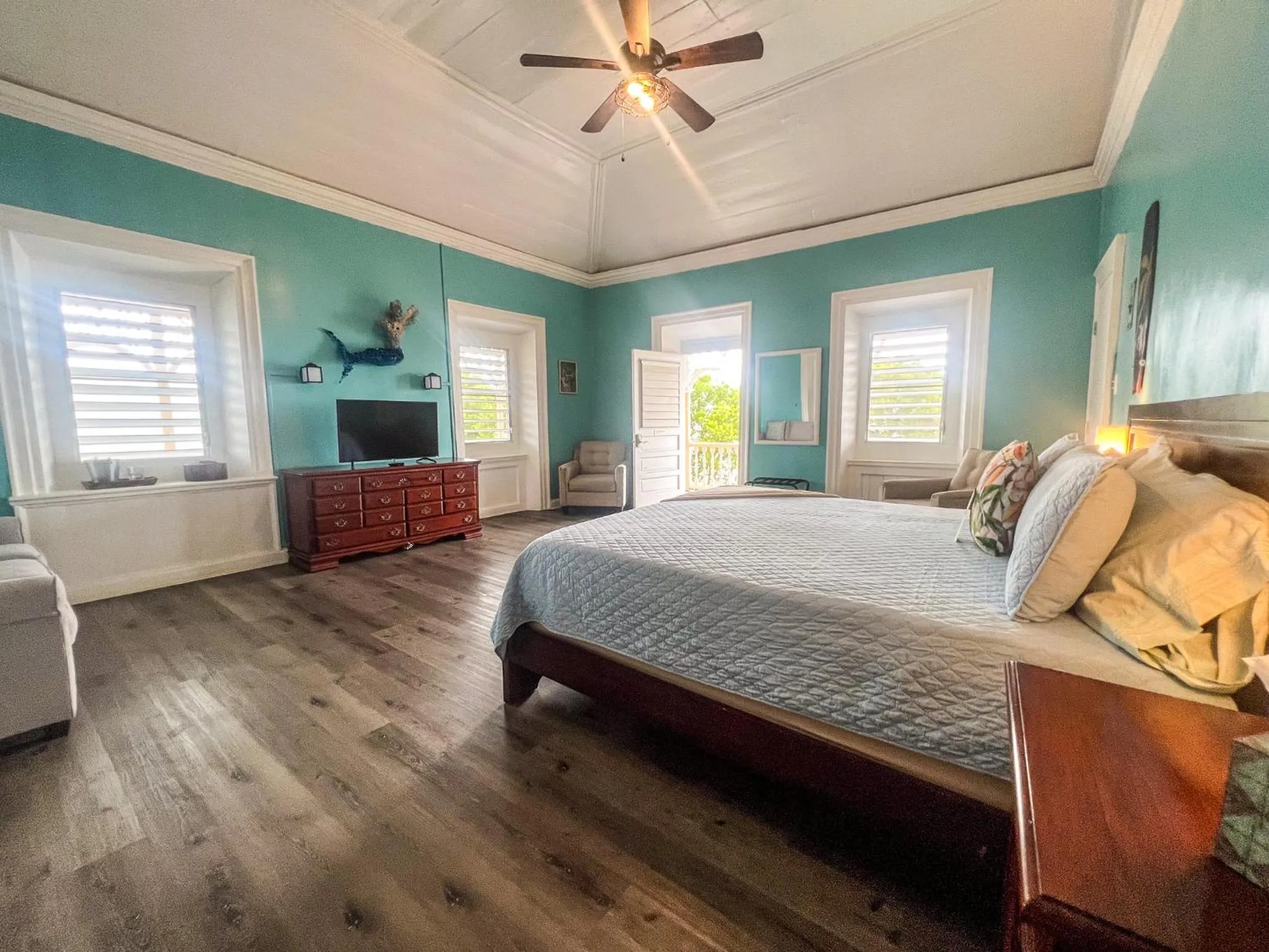 Bedroom, Bed in Victoria House