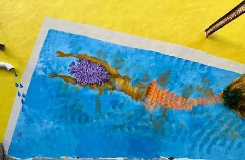 Decorative detail in Victoria House